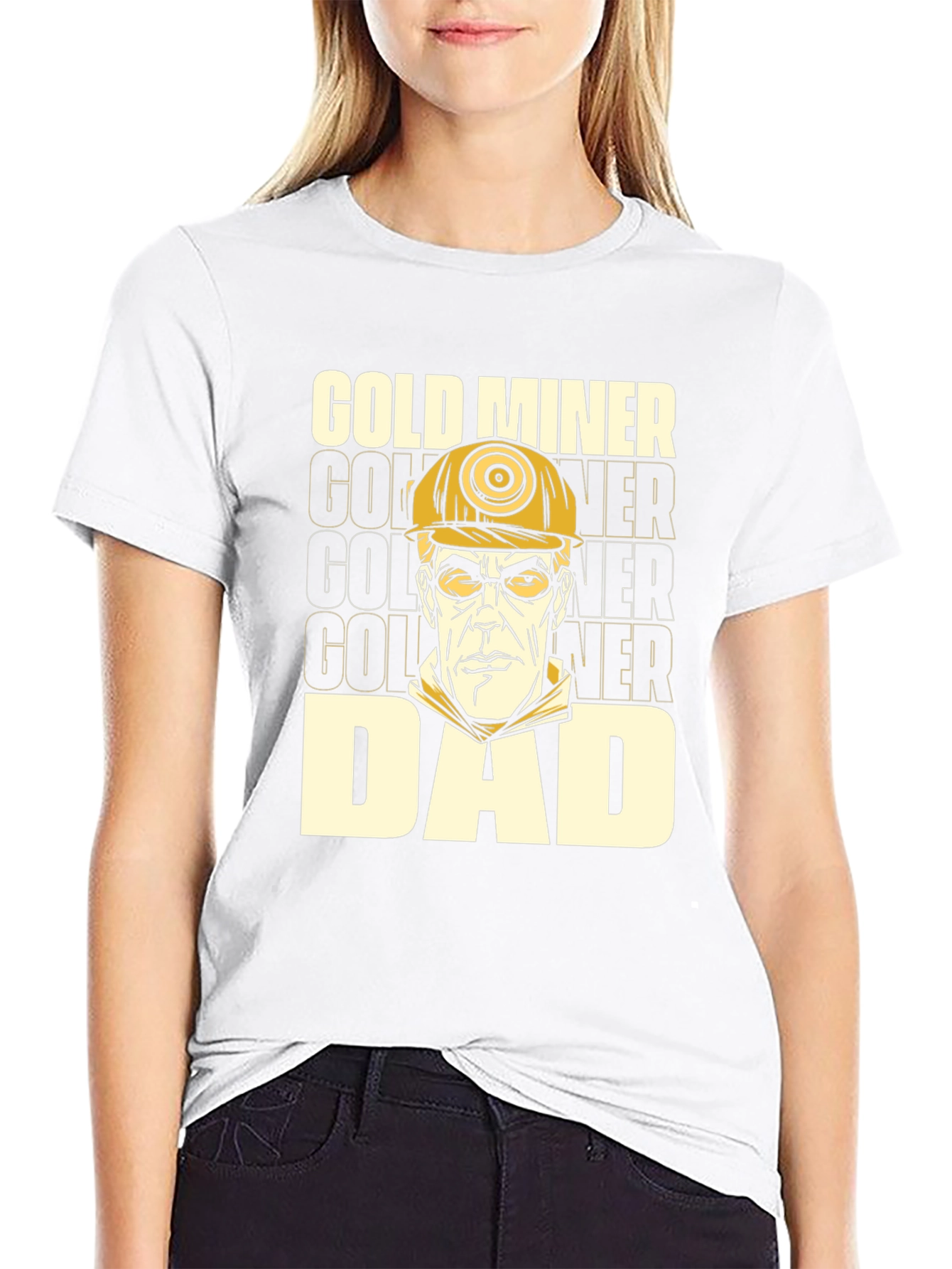 Gold Miner Dad T-Shirt - Funny Fathers Day Gift