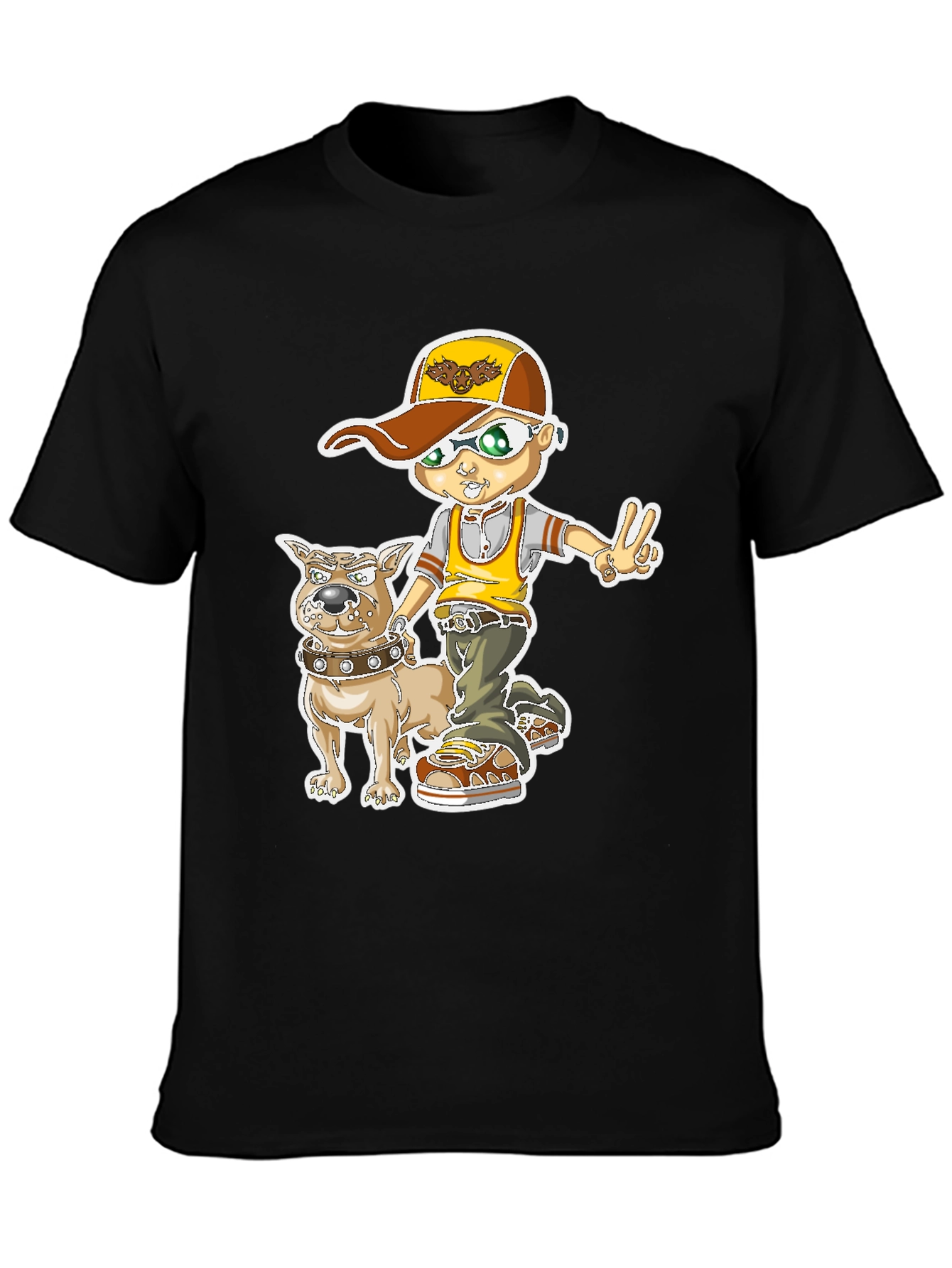 Cartoon Graphic T-Shirt