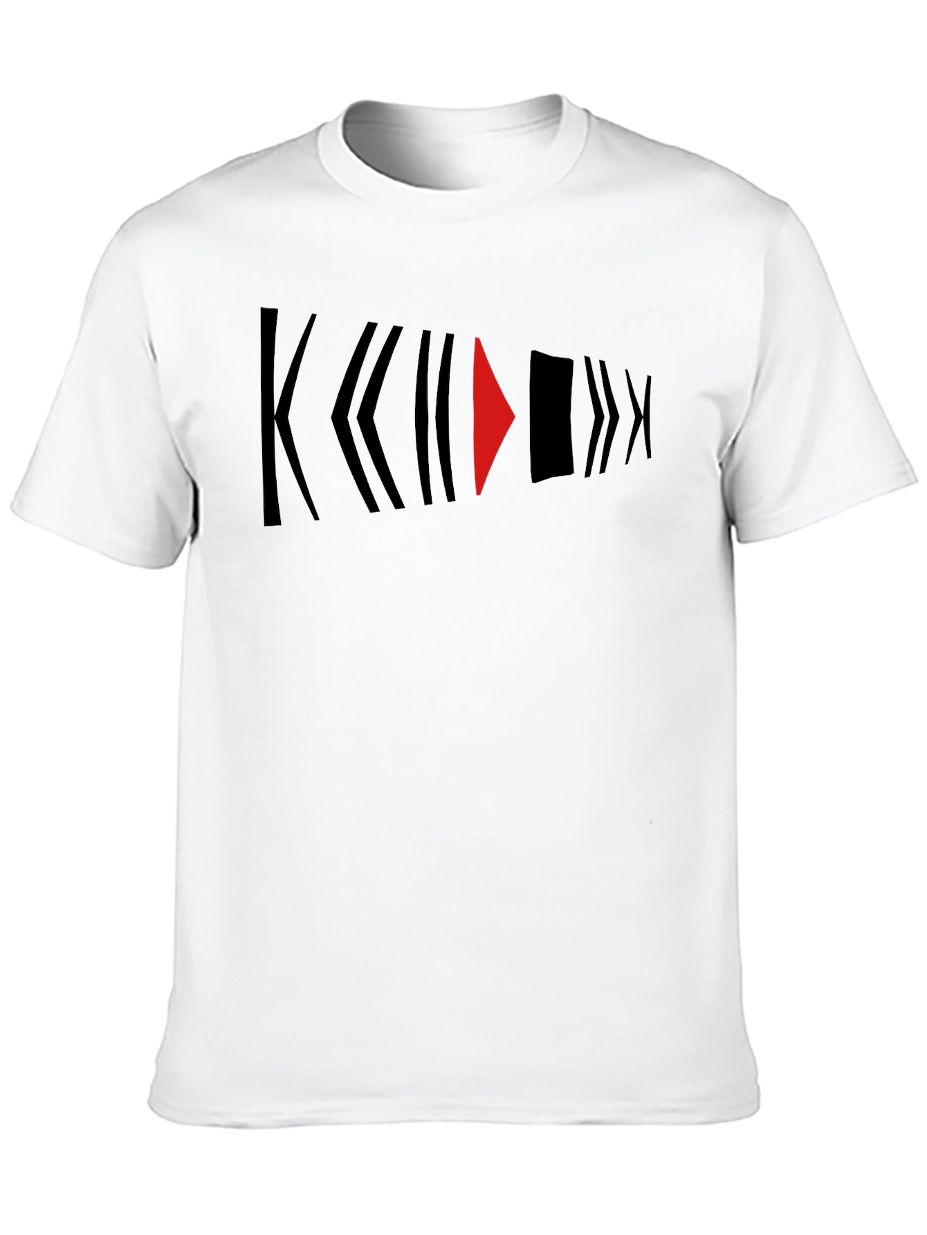Abstract Arrow Black T-Shirt