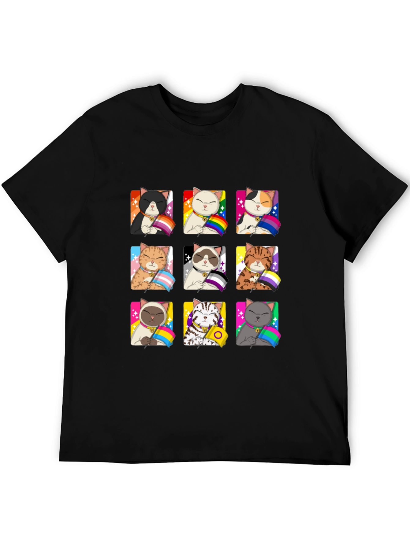 Pride Cats T-Shirt LGBTQ+ Graphic Tee