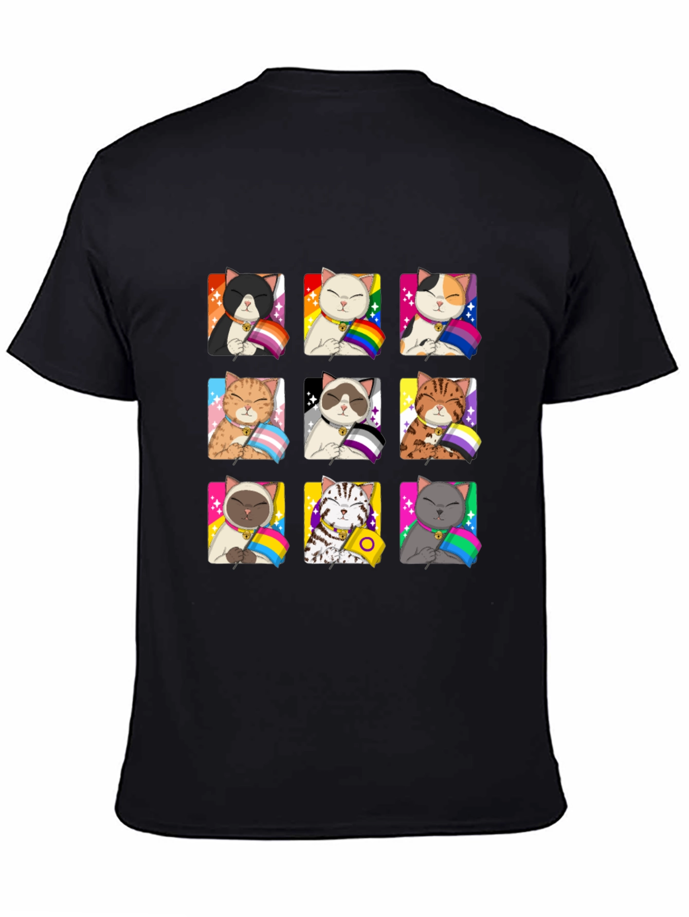 Pride Cats T-Shirt LGBTQ+ Graphic Tee