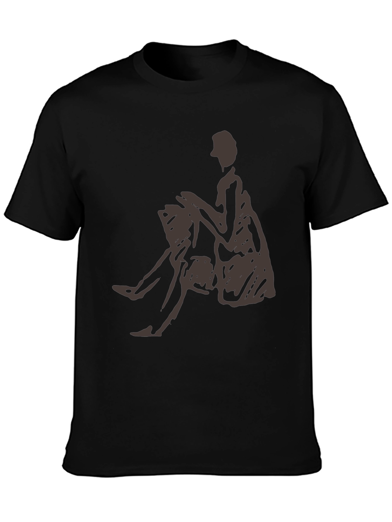 Silhouette Graphic Tee - Black