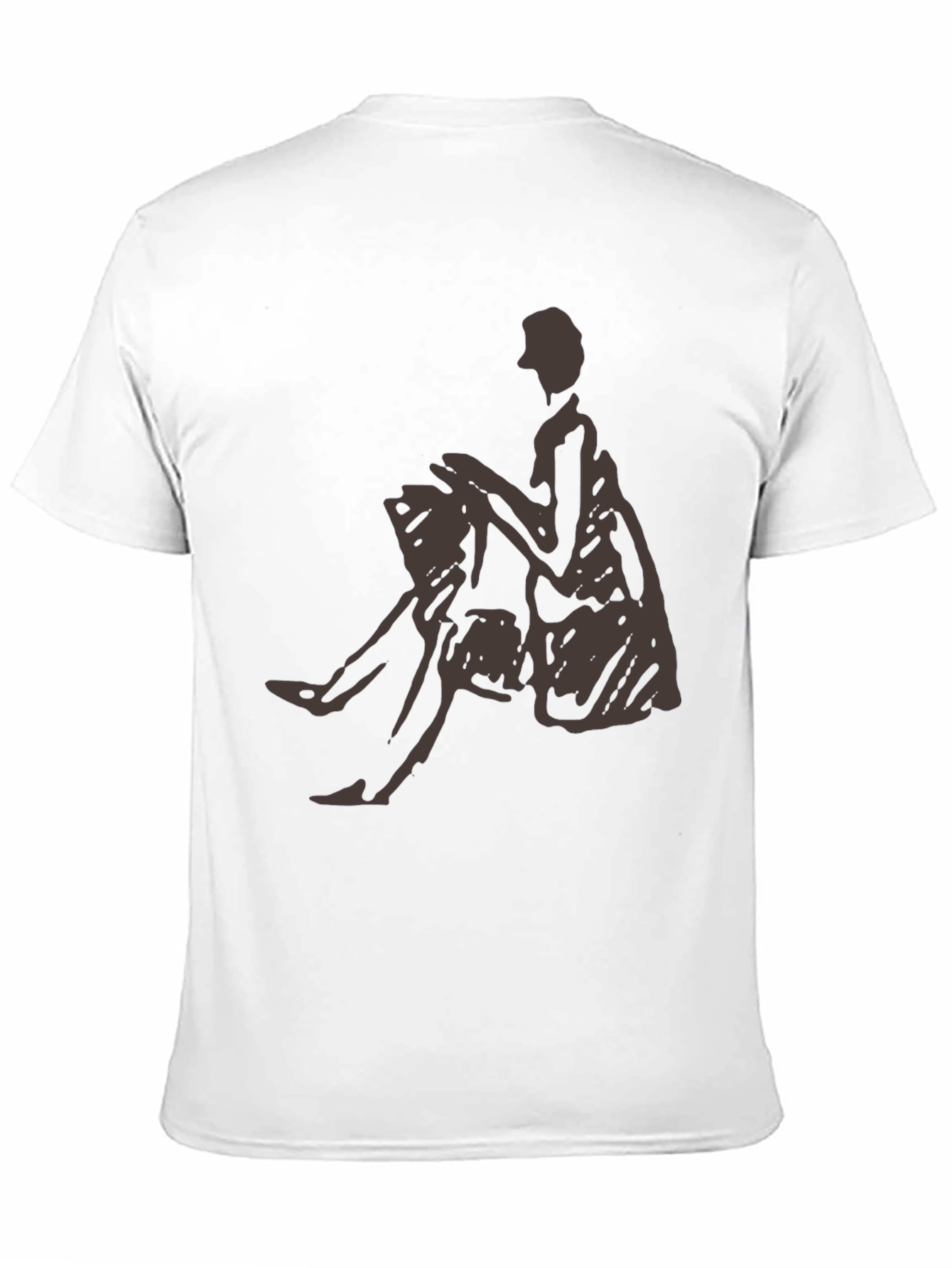 Silhouette Graphic Tee - Black
