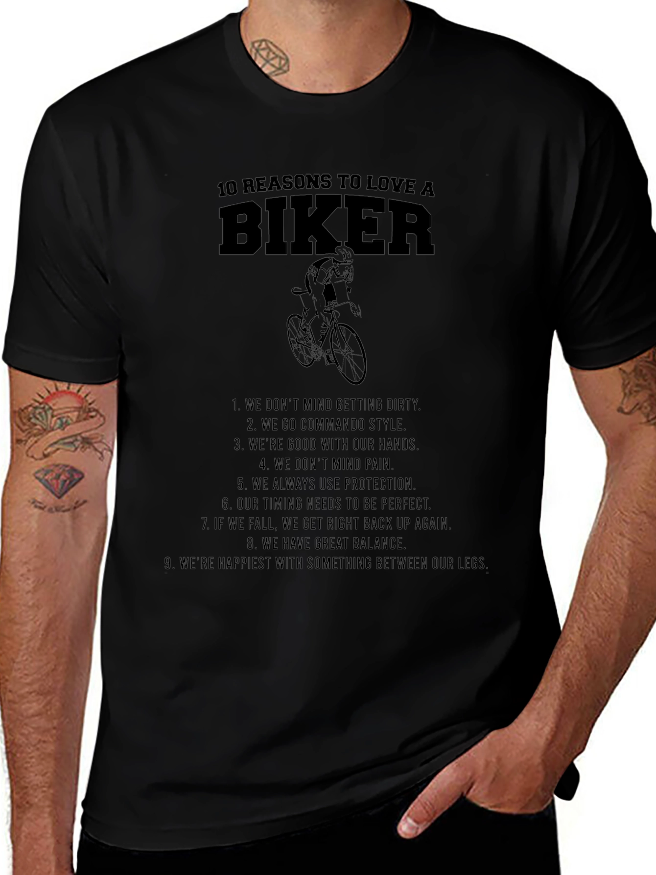 10 Reasons to Love a Biker T-Shirt