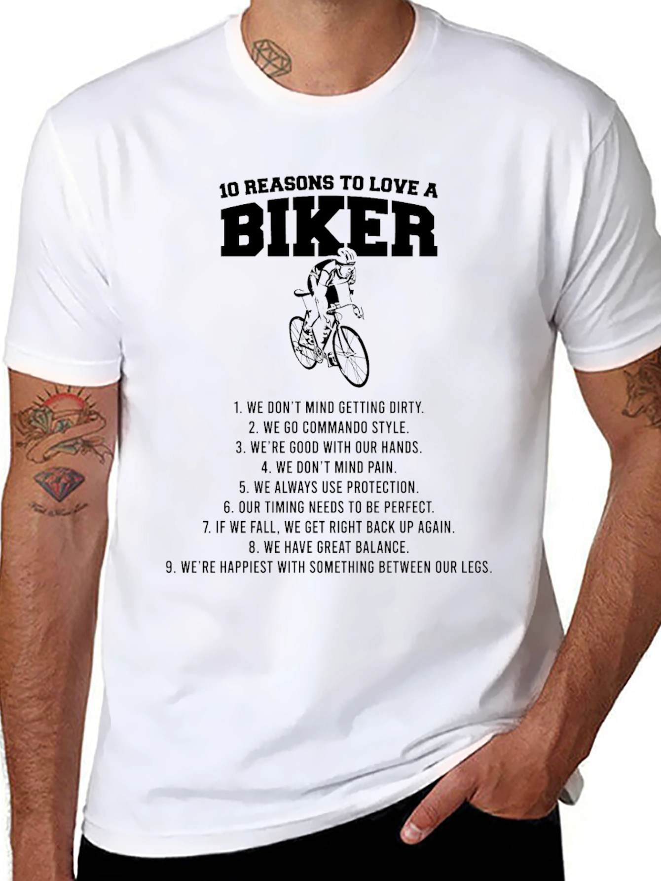 10 Reasons to Love a Biker T-Shirt