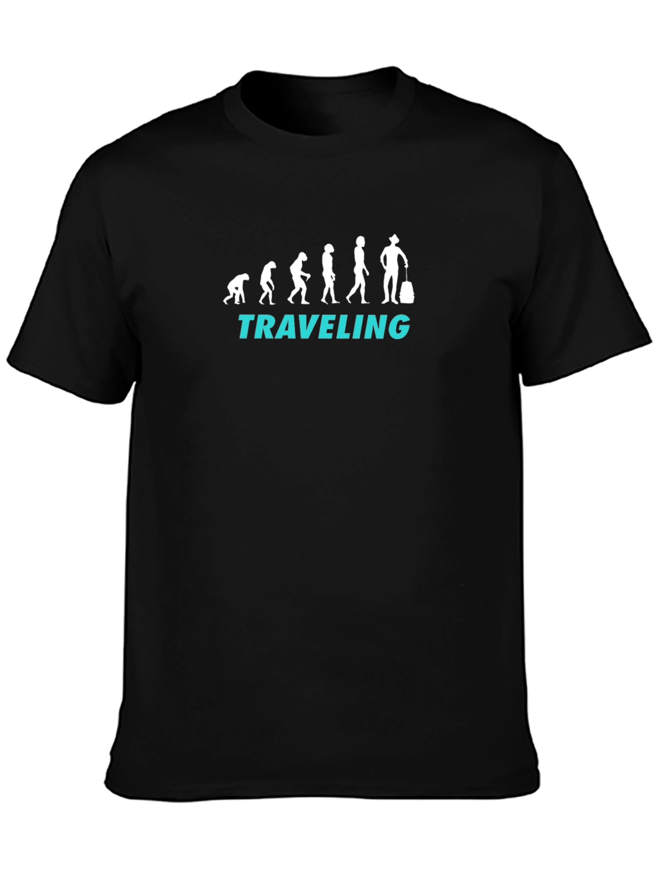 Evolution of Traveler Graphic T-Shirt