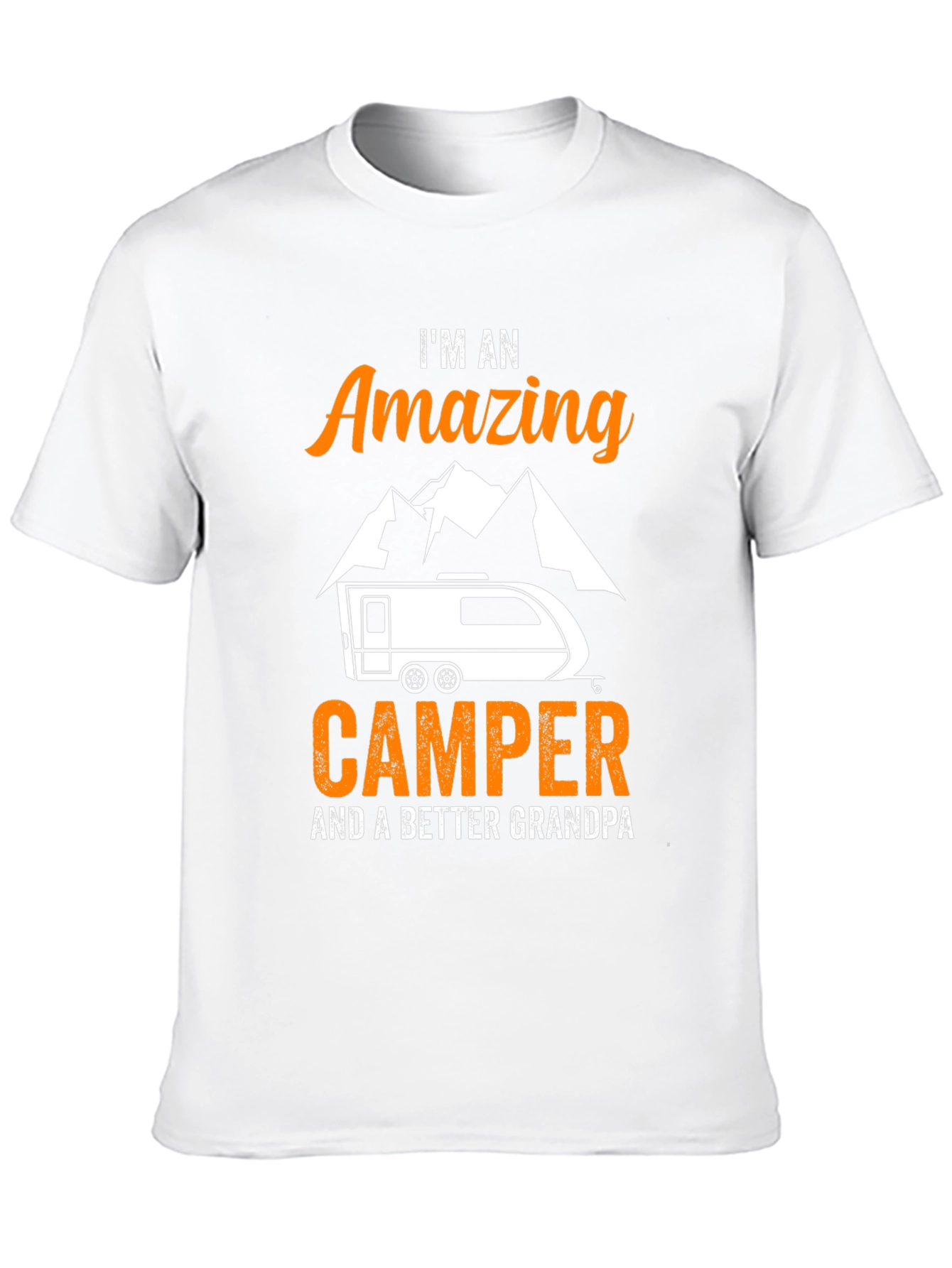 Amazing Camper Grandpa Graphic Tee