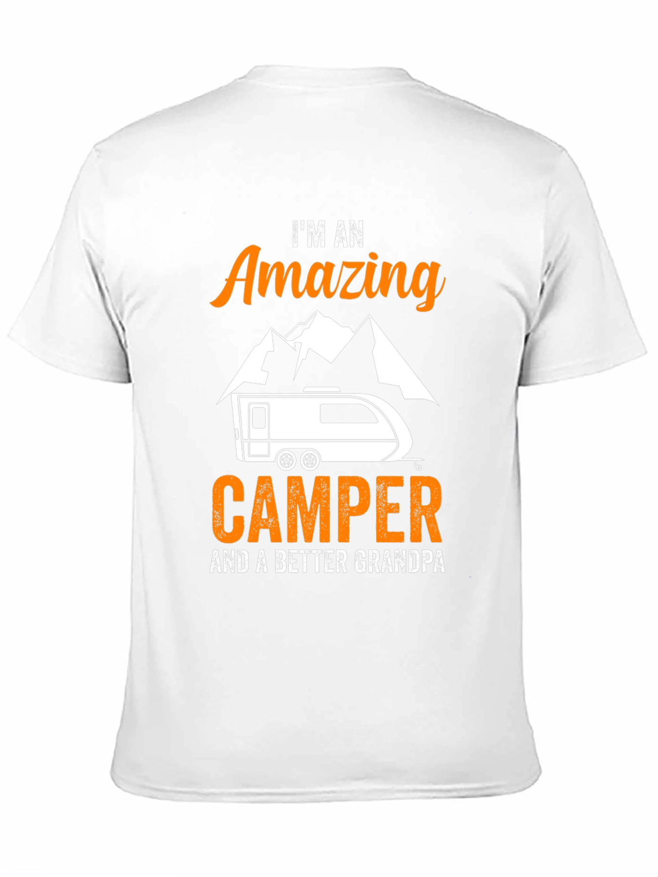 Amazing Camper Grandpa Graphic Tee