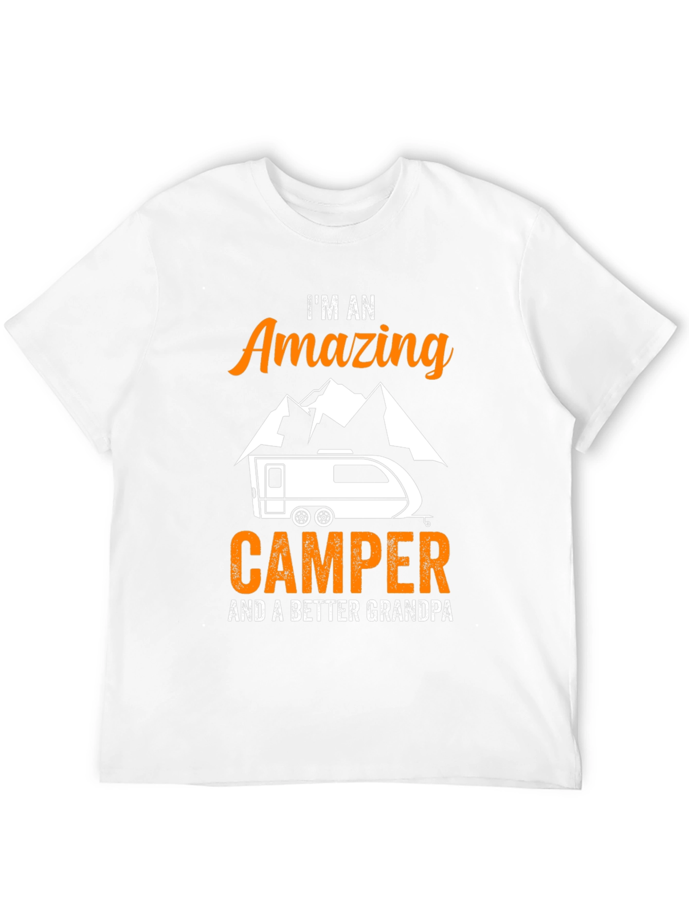 Amazing Camper Grandpa Graphic Tee