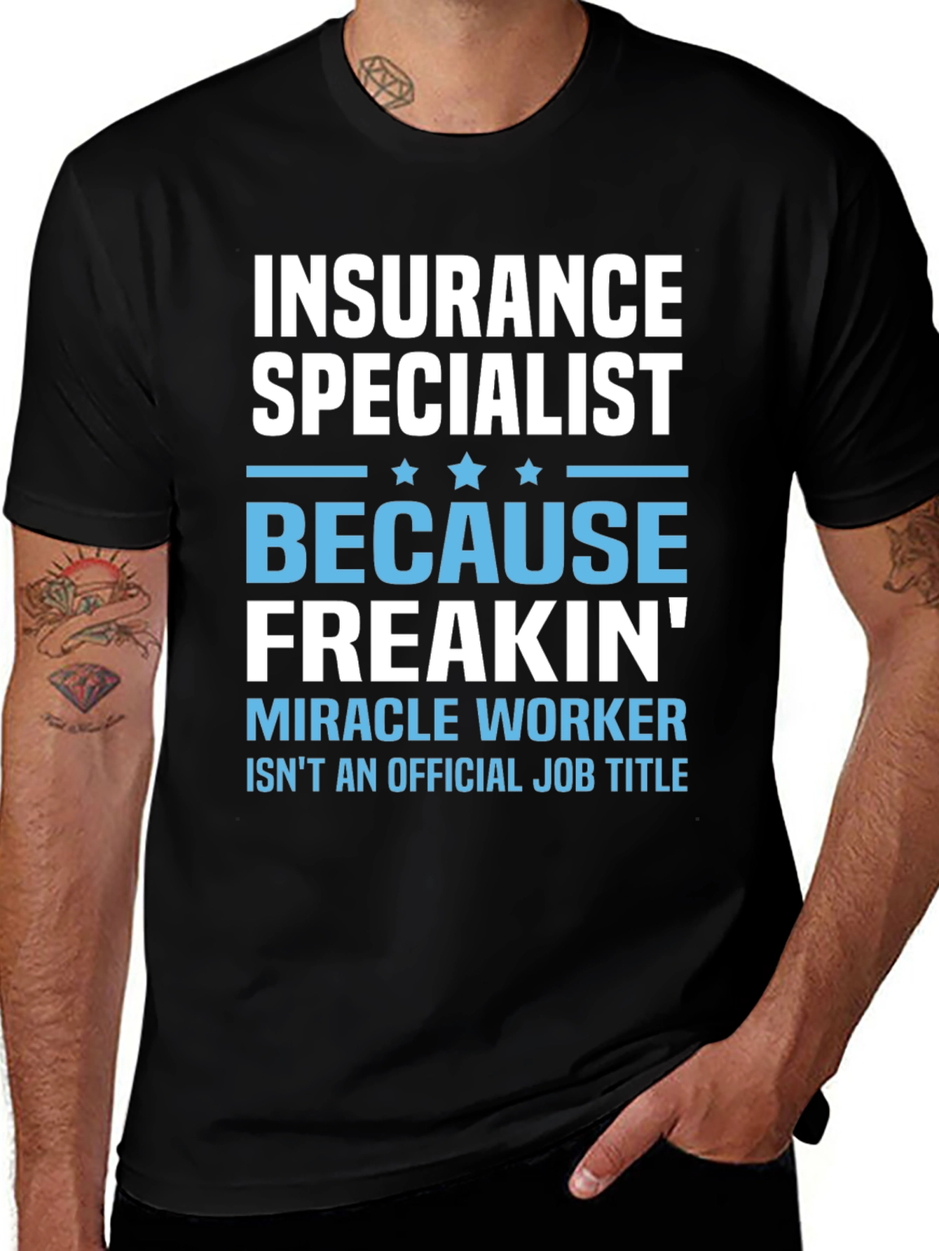 Insurance Specialist Funny Job Title T-Shirt