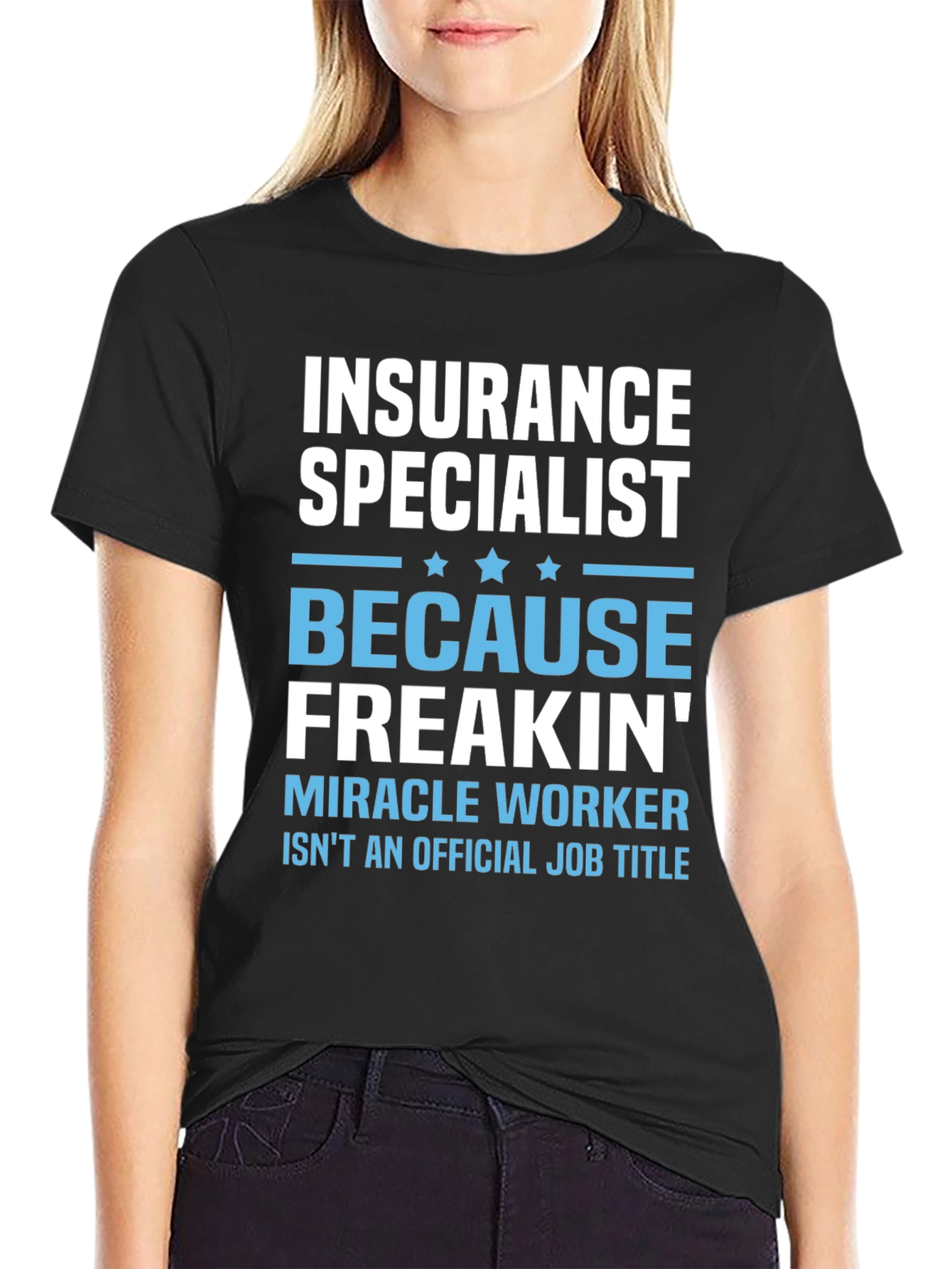 Insurance Specialist Funny Job Title T-Shirt