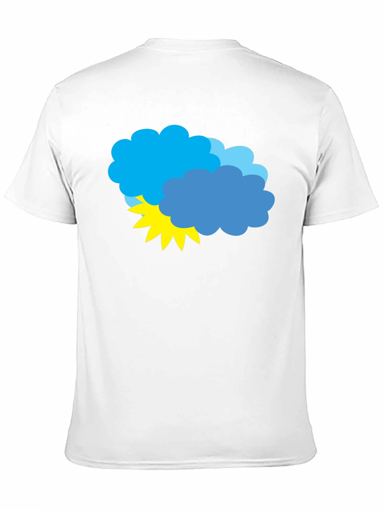 Stormy Weather Graphic Tee - Black Cotton T-Shirt