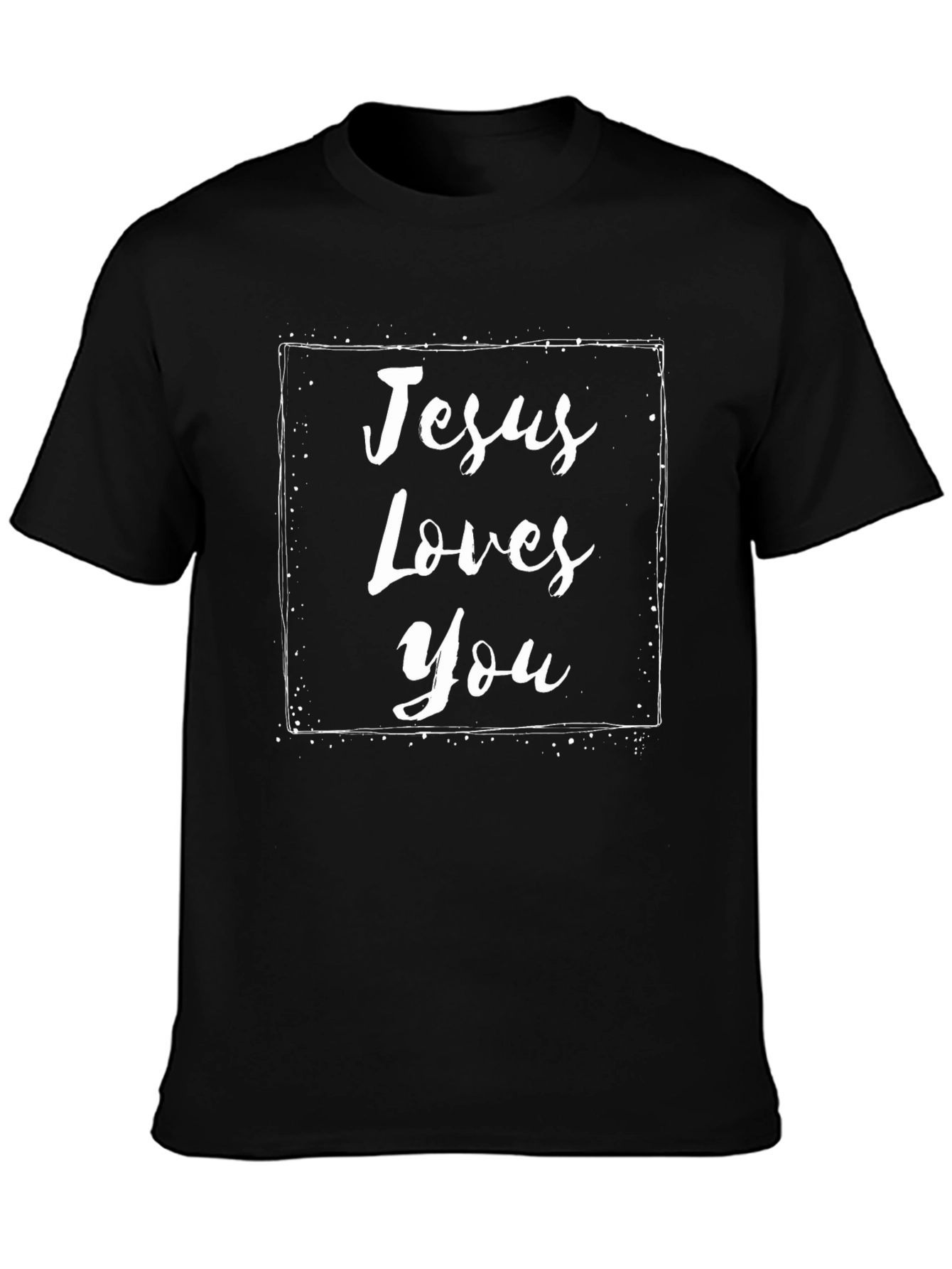 Jesus Loves You Graphic Tee - Christian Apparel