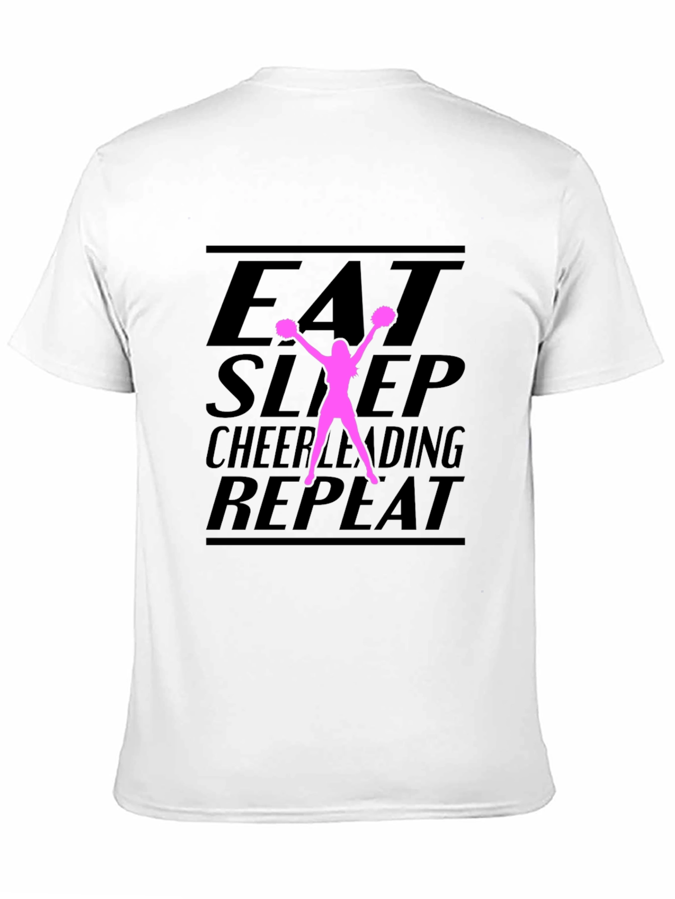 Eat Sleep Cheerleading Repeat T-Shirt