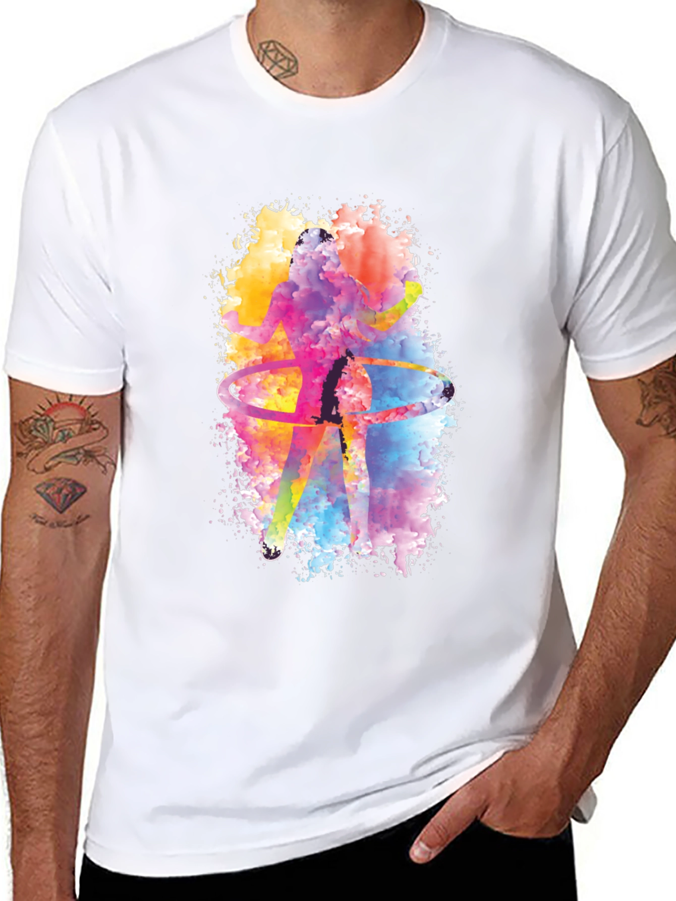 Colorful Hula Hoop T-Shirt