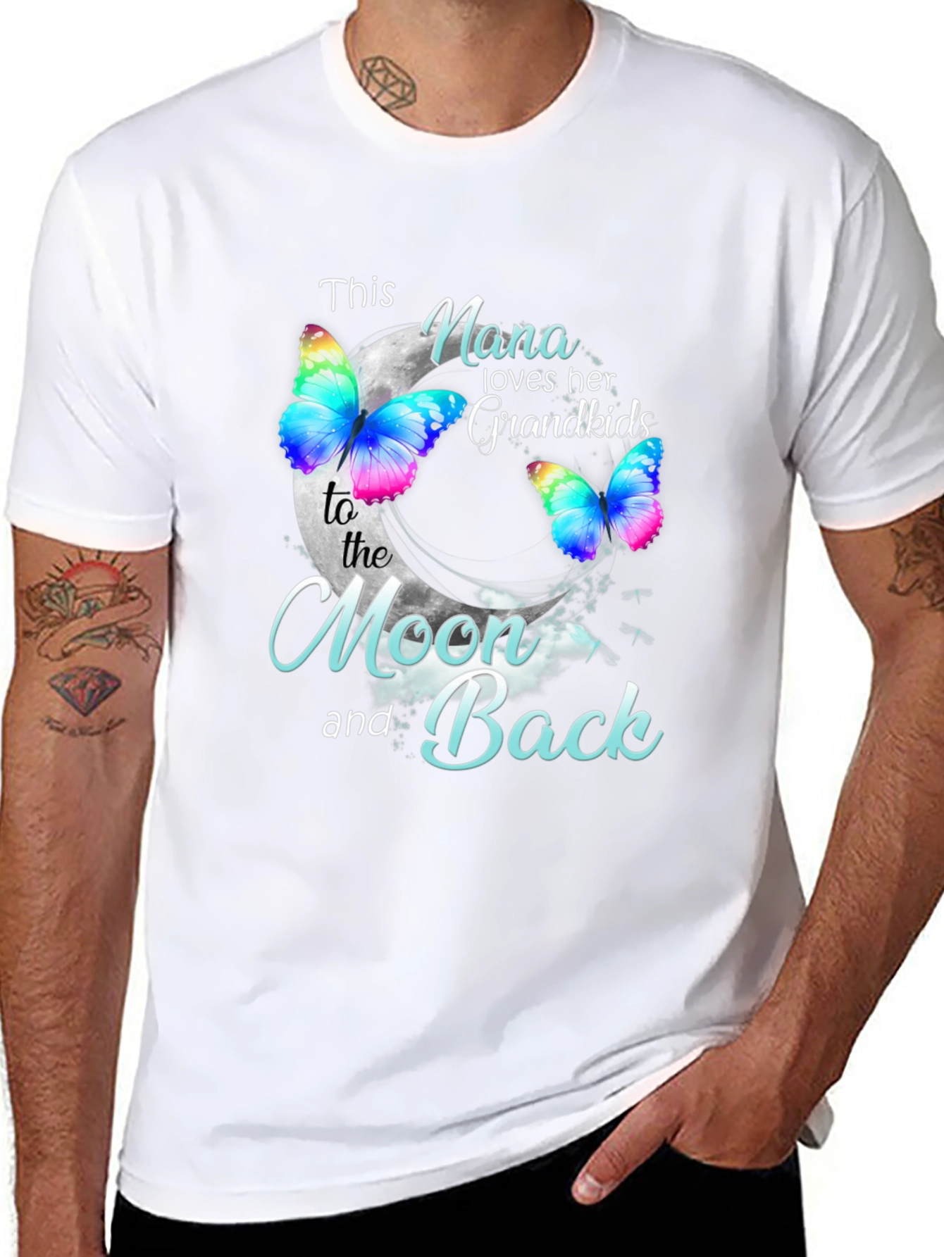 Nana Loves Her Grandkids T-Shirt