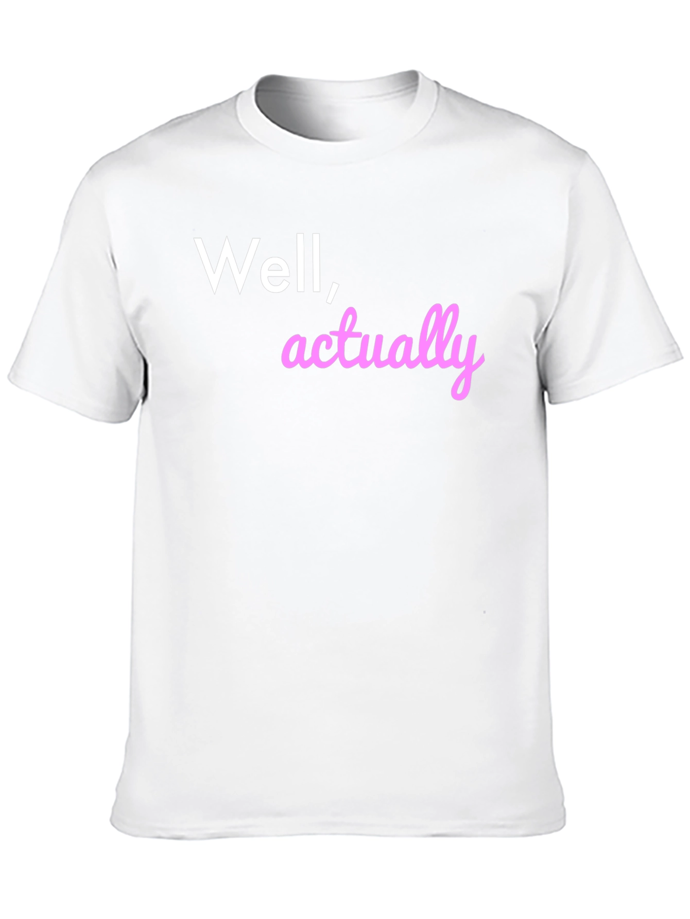 Well Actually T-Shirt Funny Sarcastic Tee