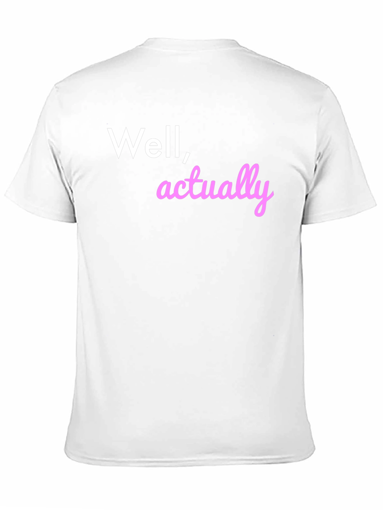 Well Actually T-Shirt Funny Sarcastic Tee