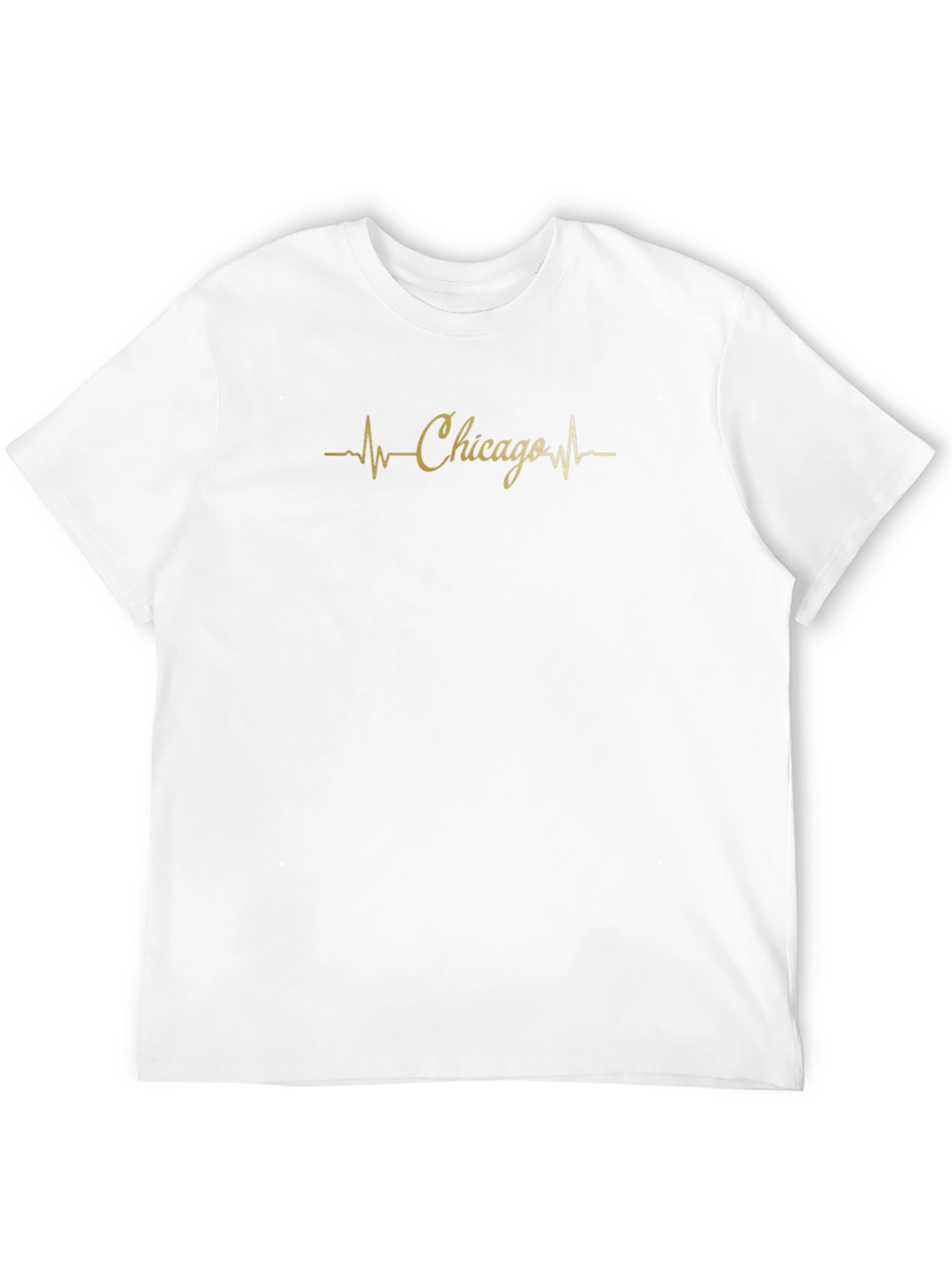 Chicago Heartbeat Graphic Tee - City Pride T-Shirt