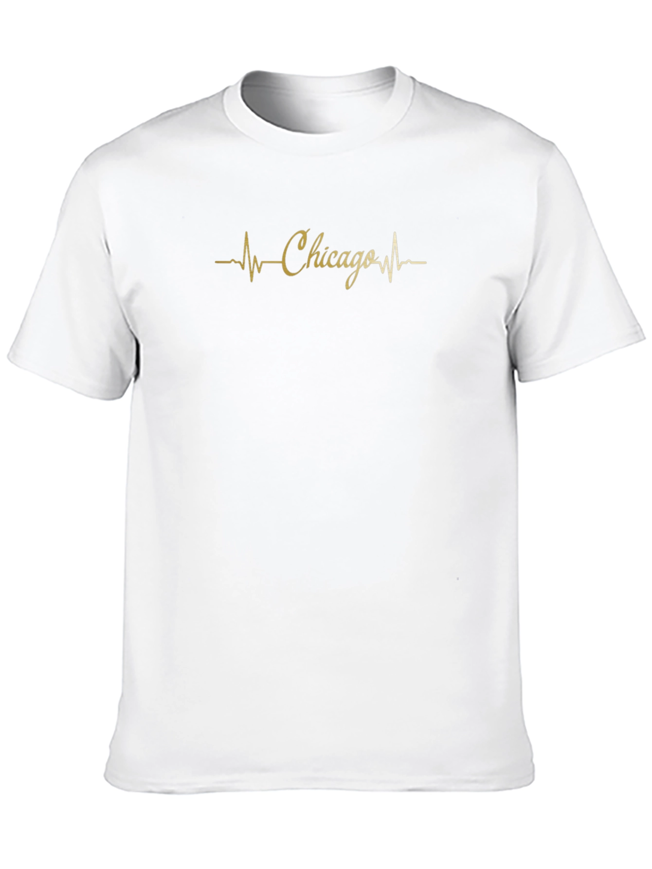 Chicago Heartbeat Graphic Tee - City Pride T-Shirt