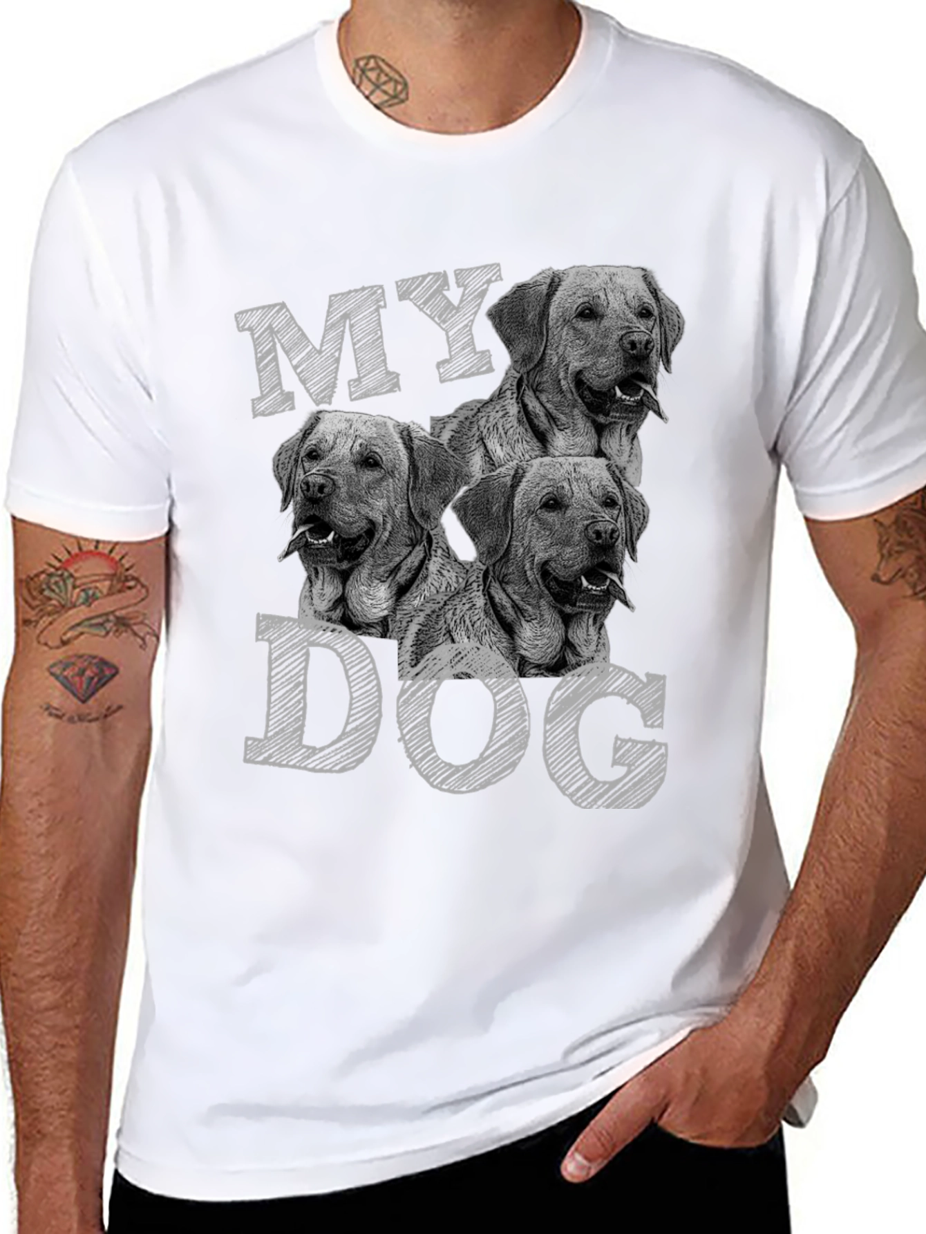 My Dog T-Shirt - Labrador Lover