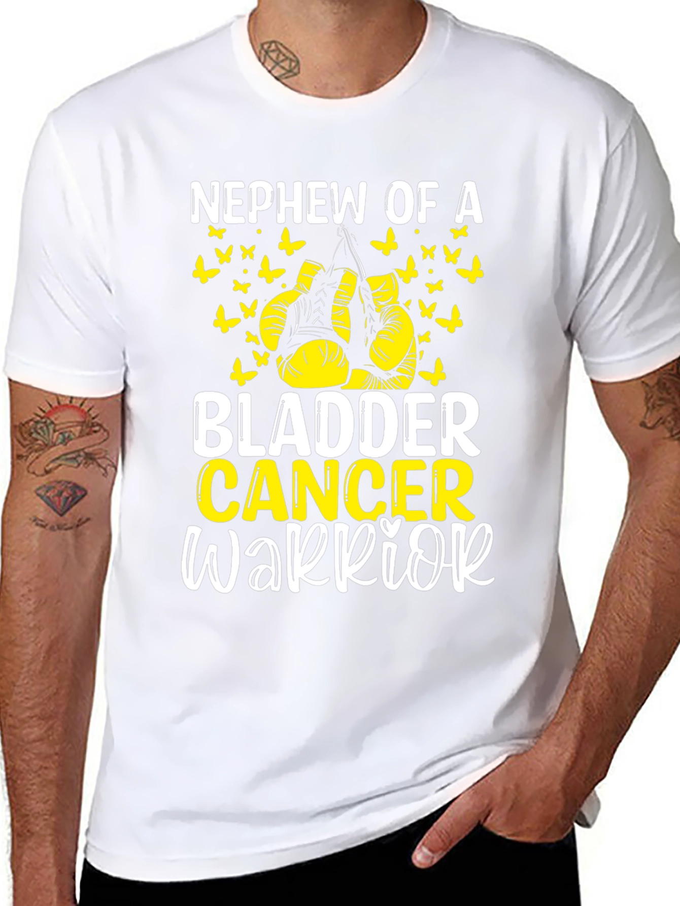 Nephew of a Bladder Cancer Warrior T-Shirt
