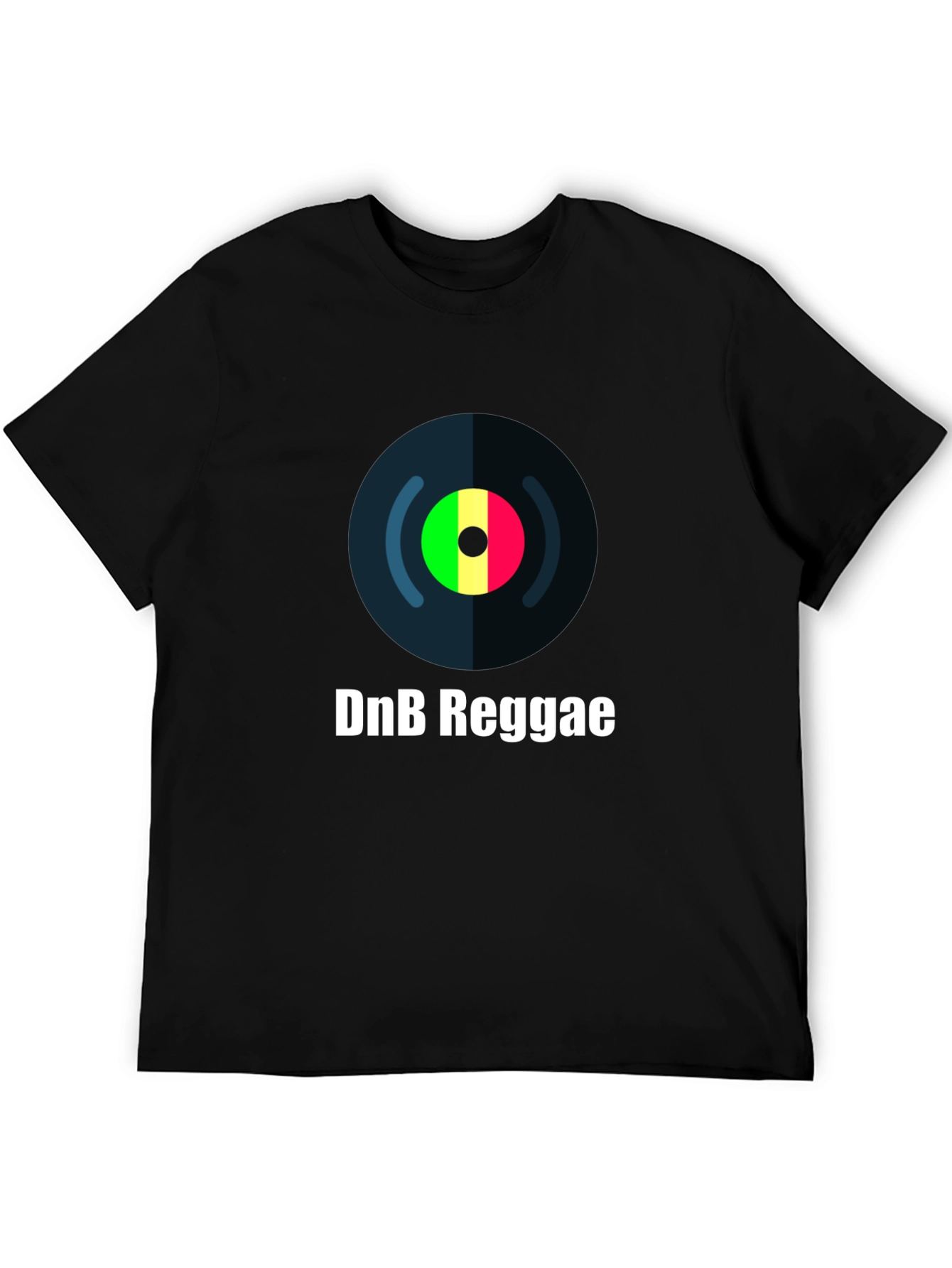 DnB Reggae Graphic Tee - Cool Music Shirt