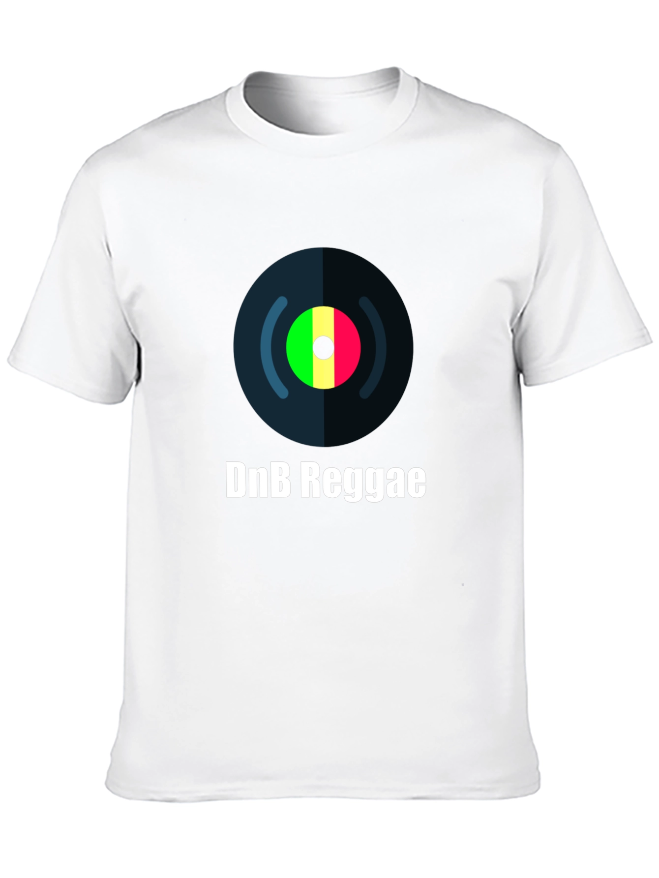DnB Reggae Graphic Tee - Cool Music Shirt
