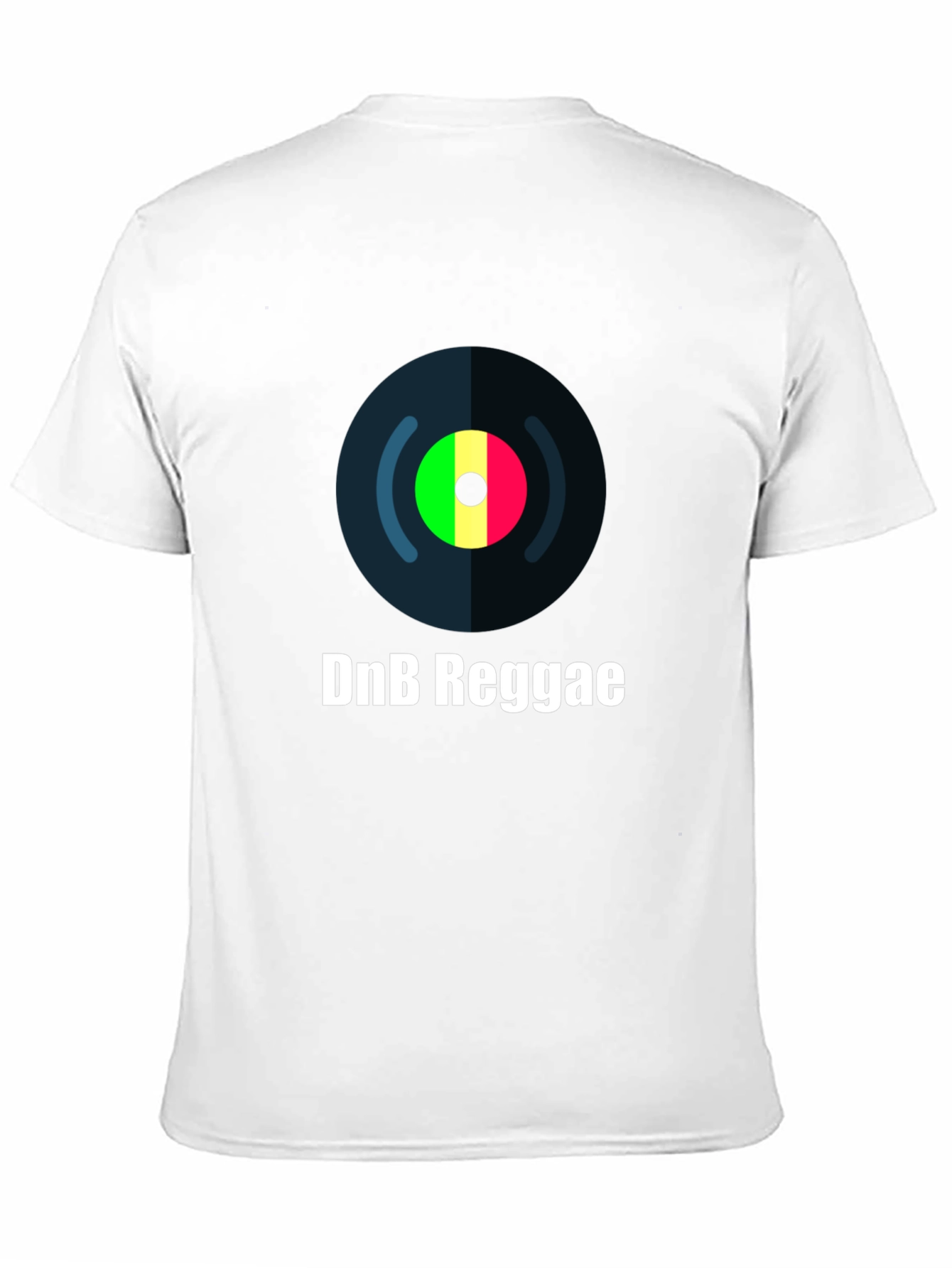 DnB Reggae Graphic Tee - Cool Music Shirt