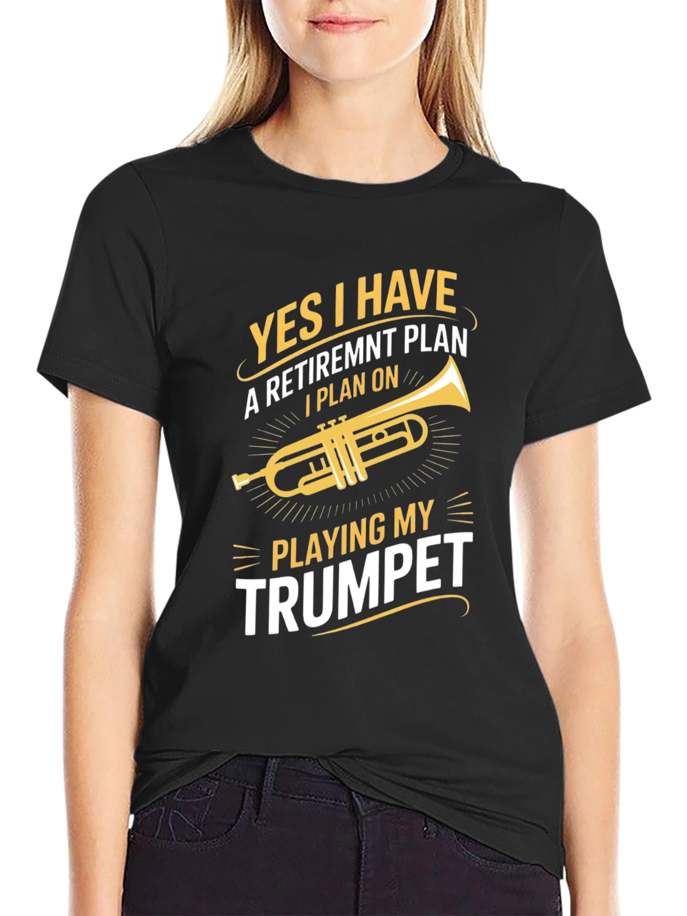Trumpet Retirement Plan T-Shirt
