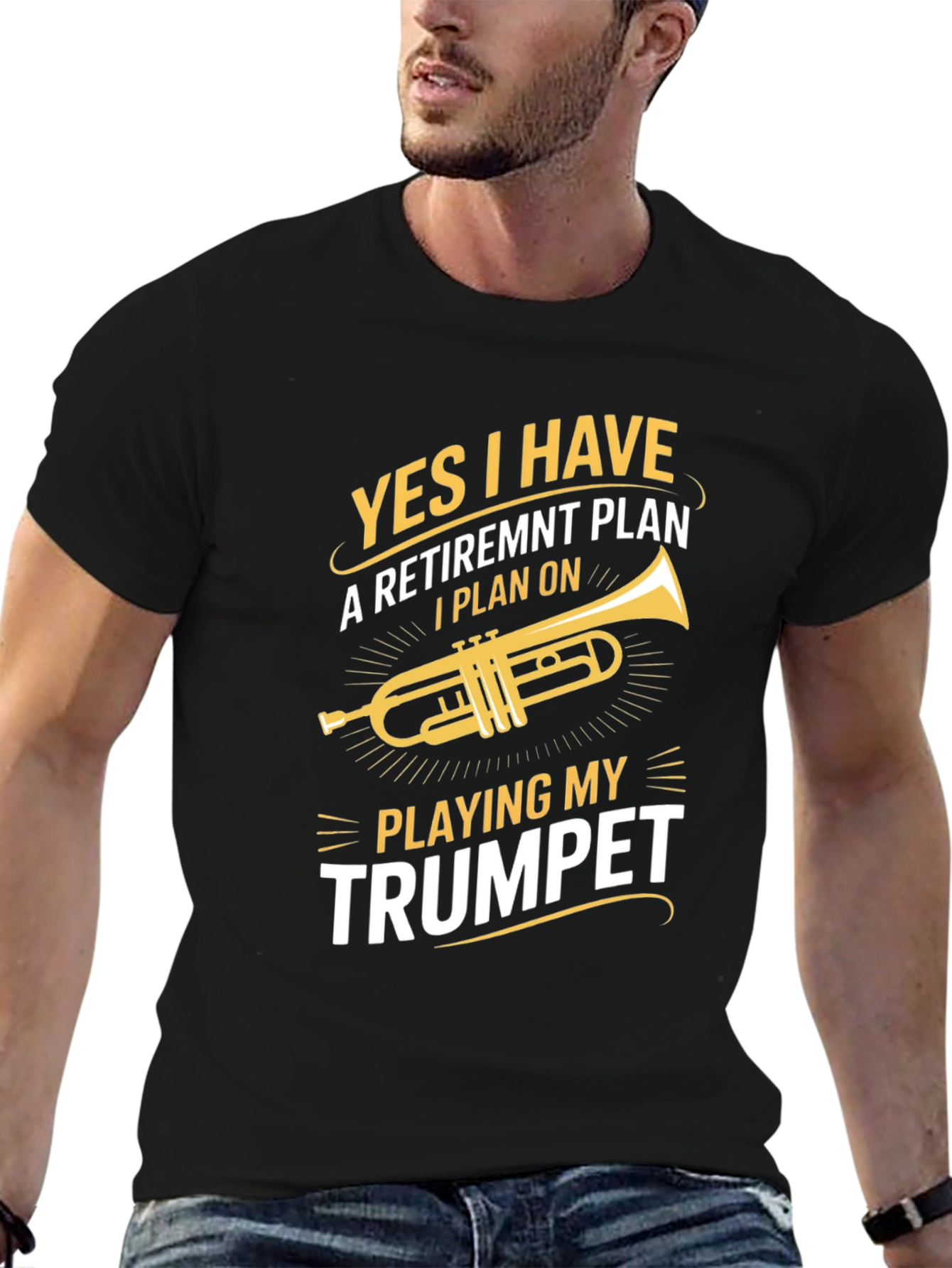 Trumpet Retirement Plan T-Shirt