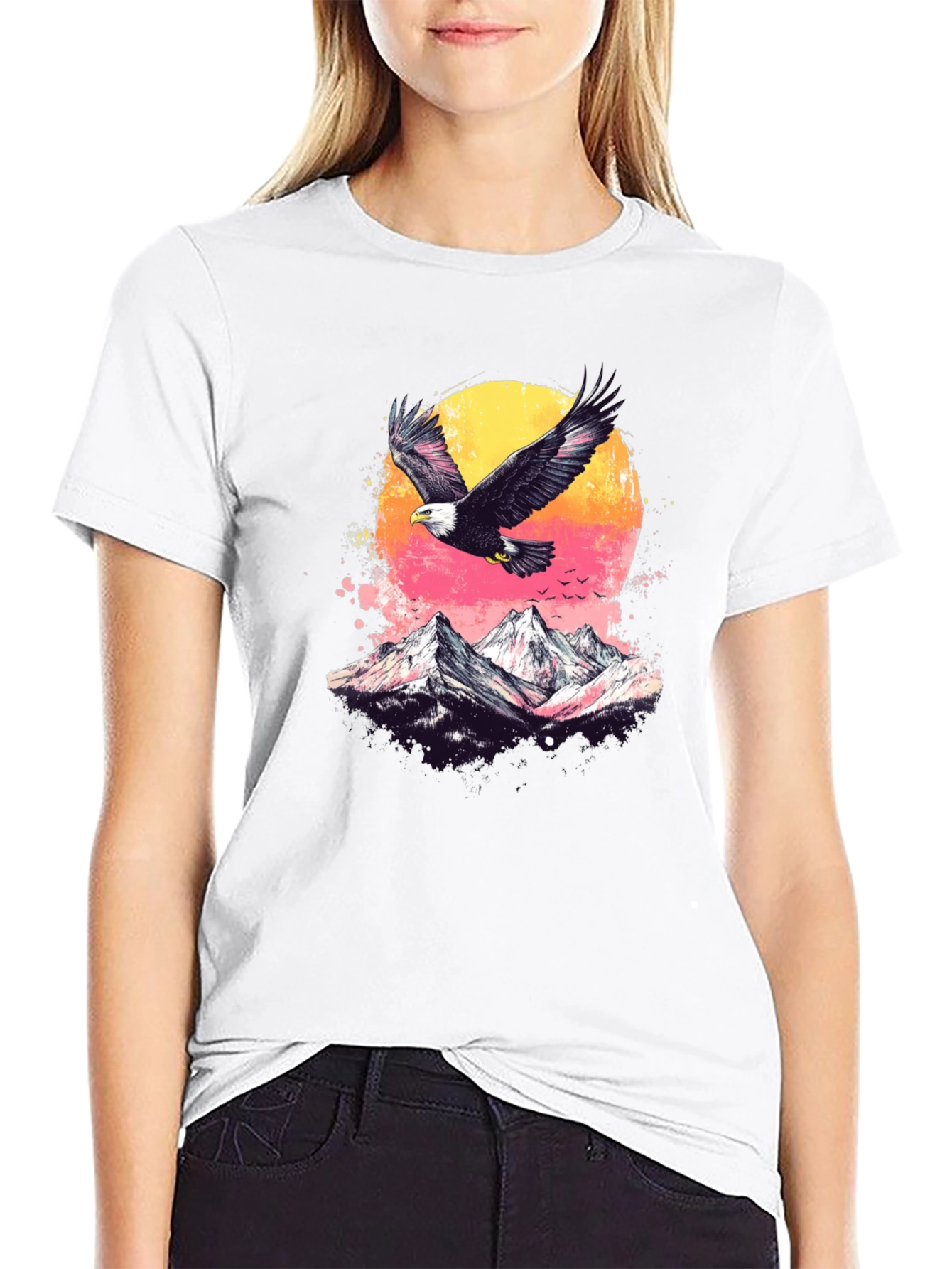 Eagle Mountain Graphic Tee - Nature Inspired Design
