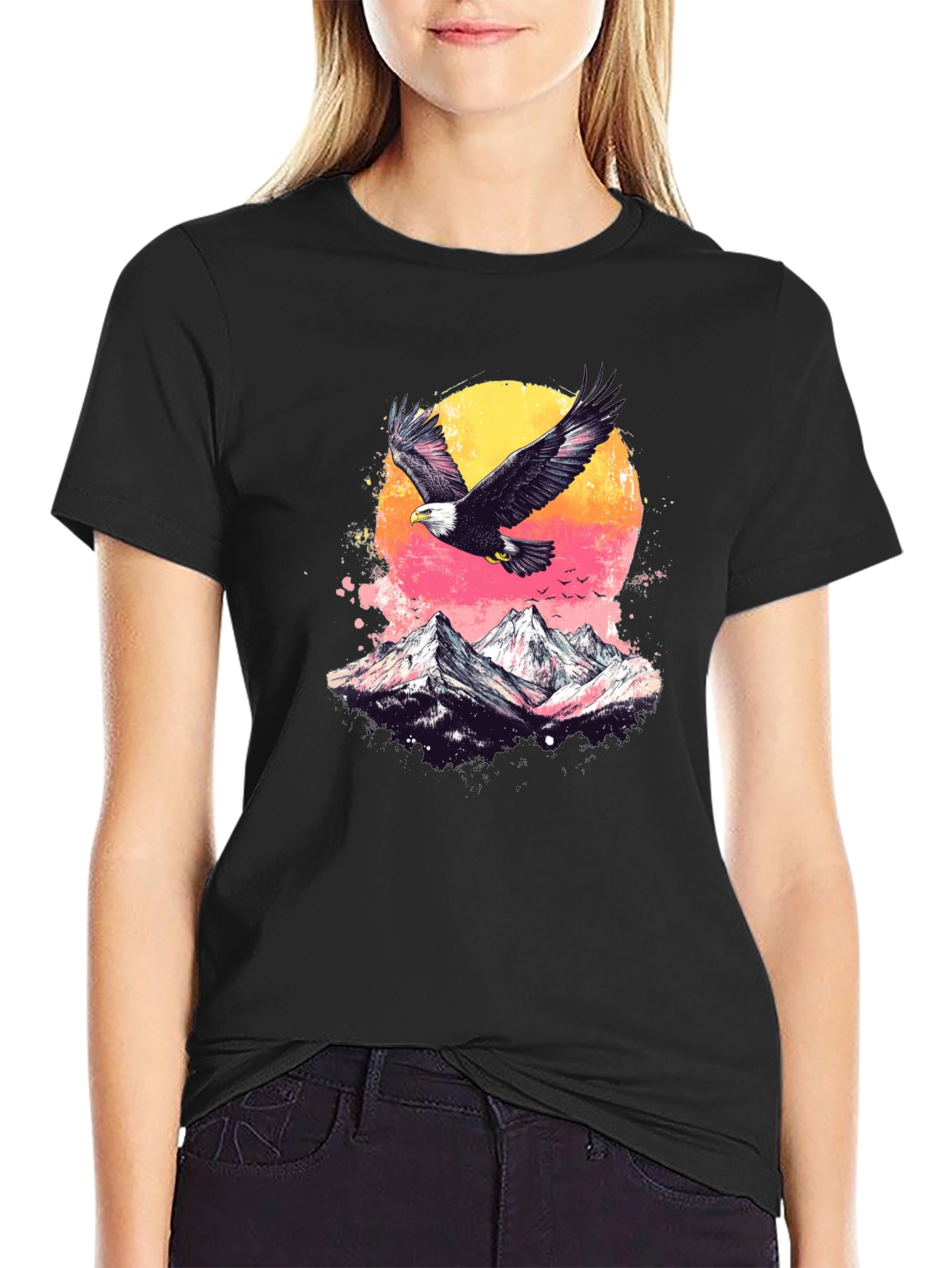Eagle Mountain Graphic Tee - Nature Inspired Design