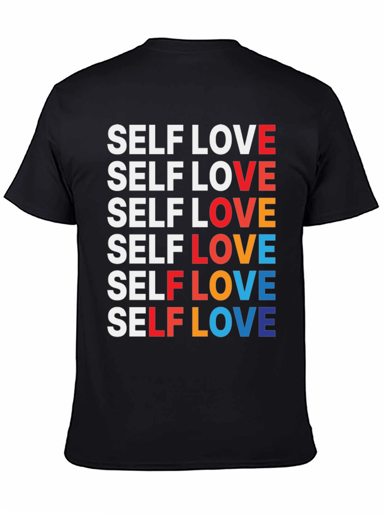 Self Love Graphic T-Shirt - Black