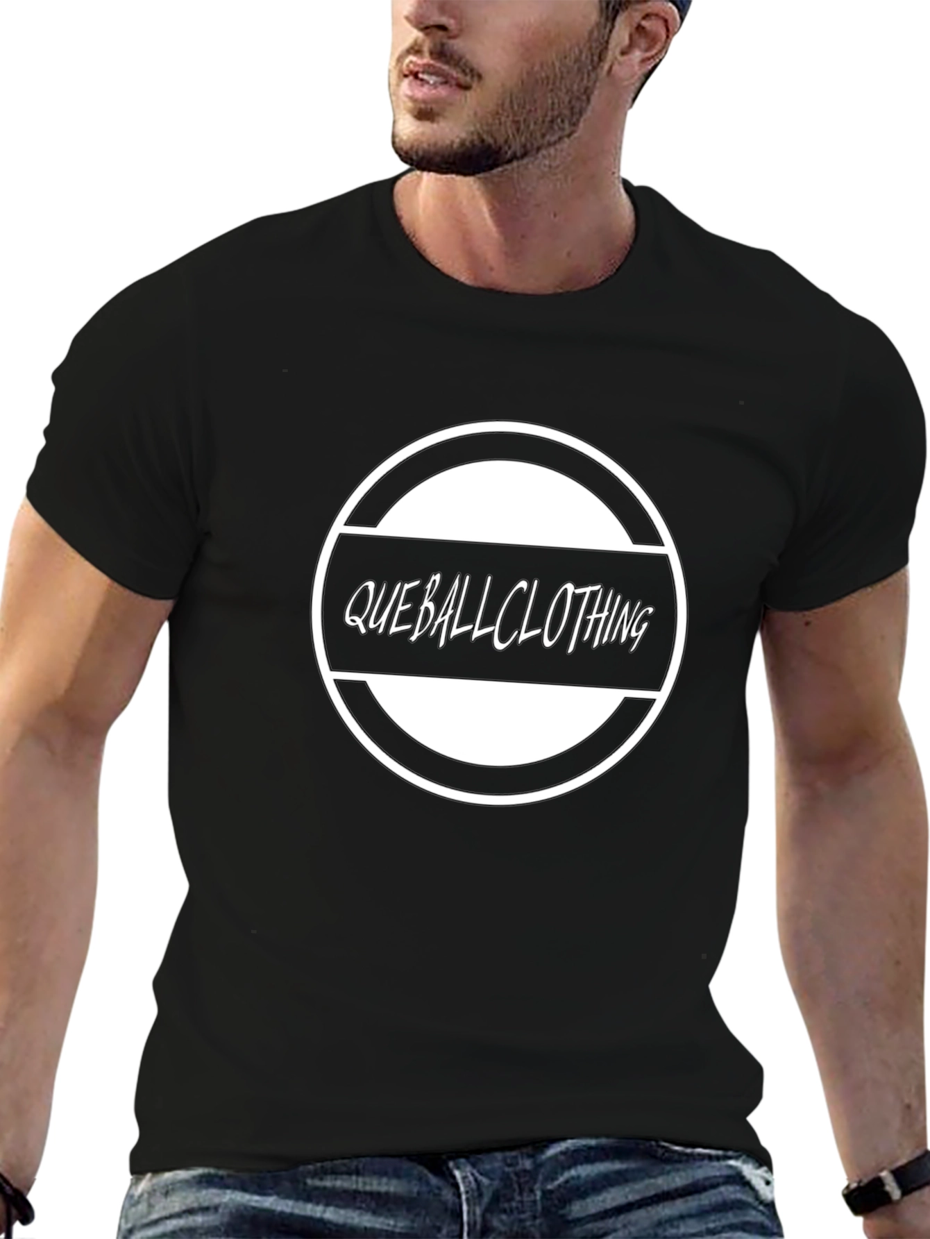 Queball Clothing Black T-Shirt