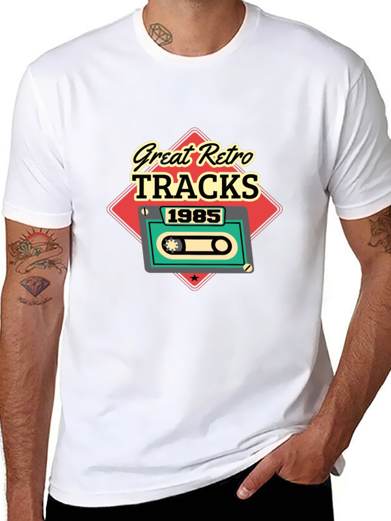 Great Retro Tracks 1985 T-Shirt