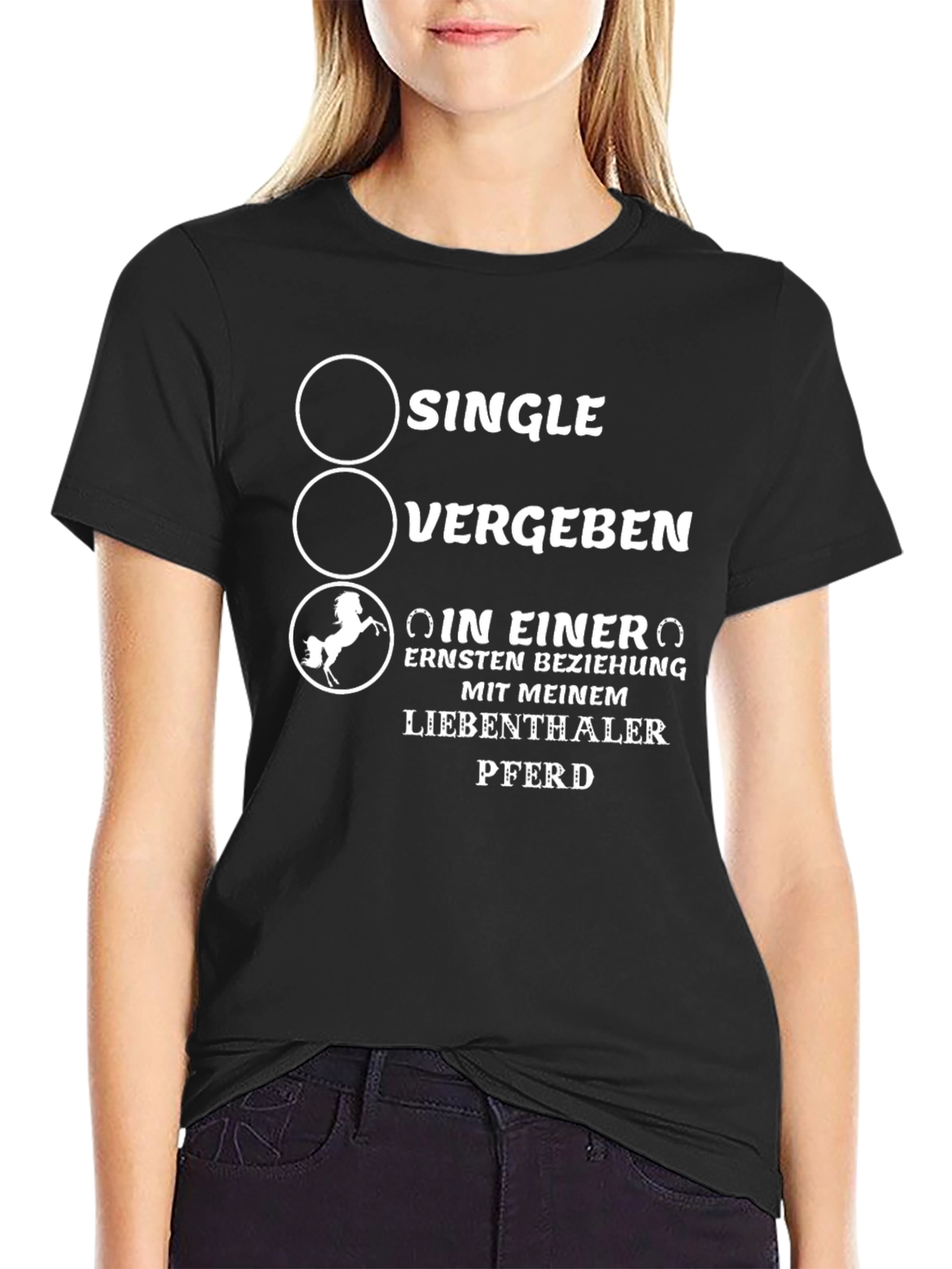 Single Vergeben Horse Lover T-Shirt