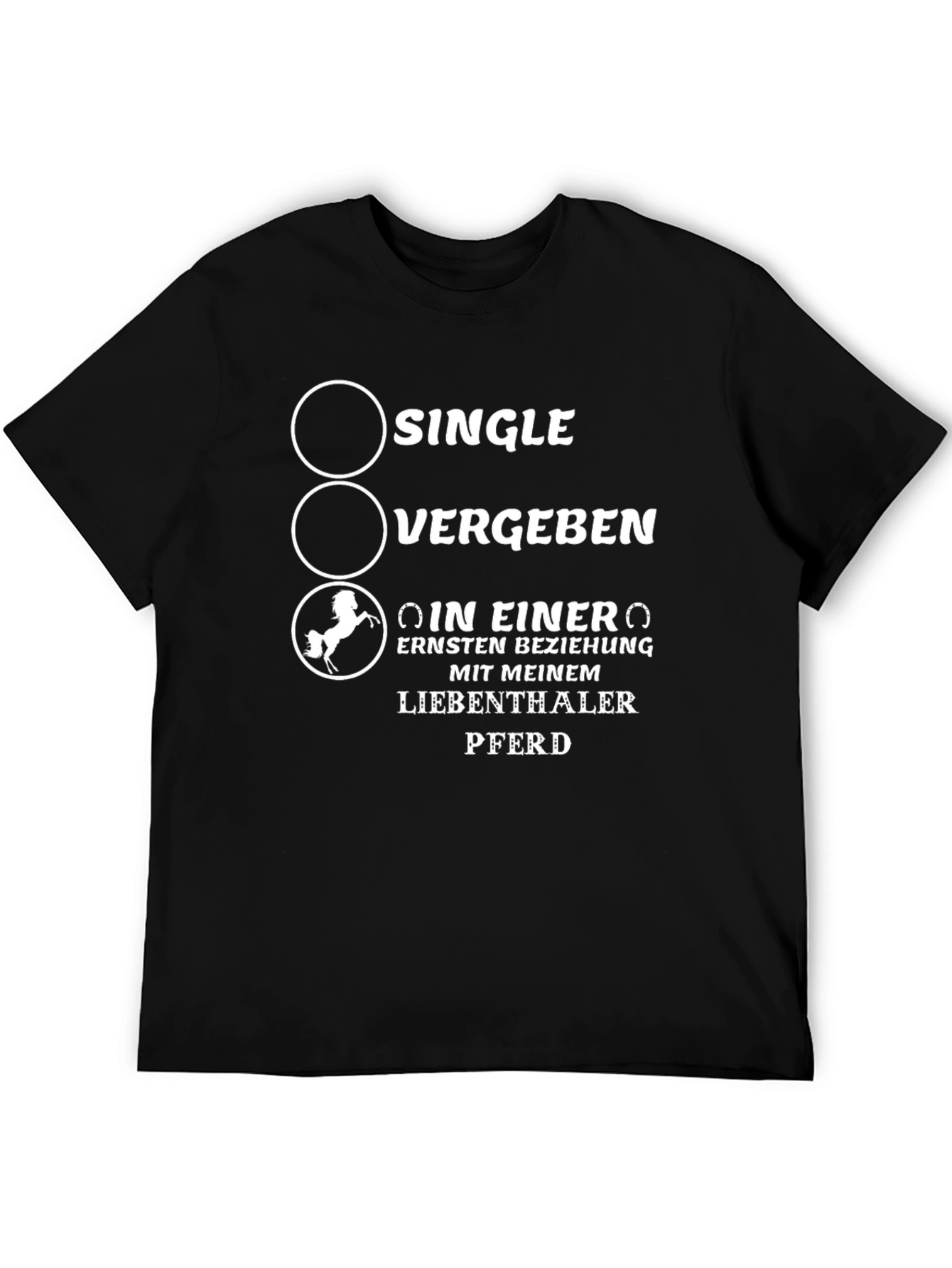 Single Vergeben Horse Lover T-Shirt