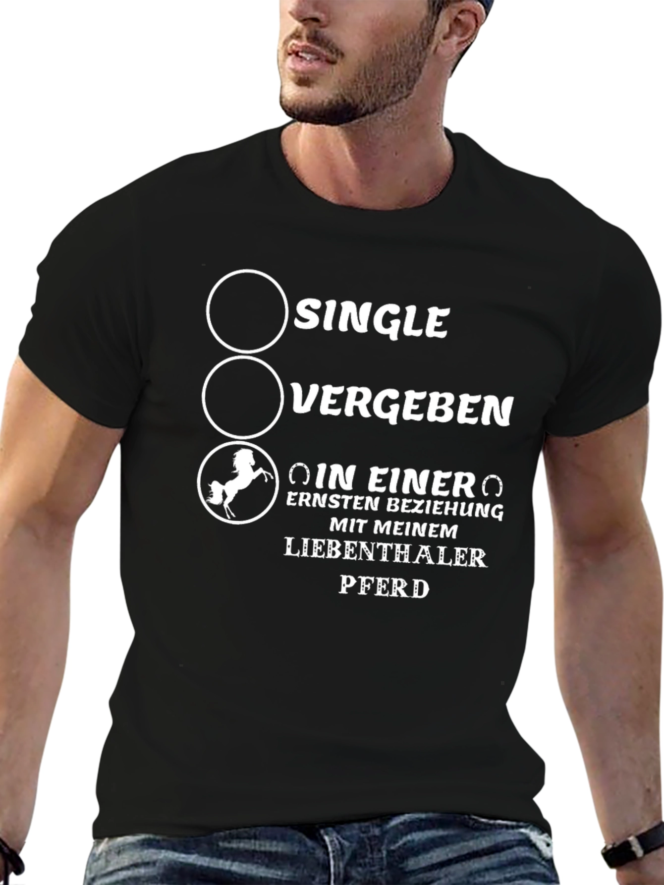 Single Vergeben Horse Lover T-Shirt