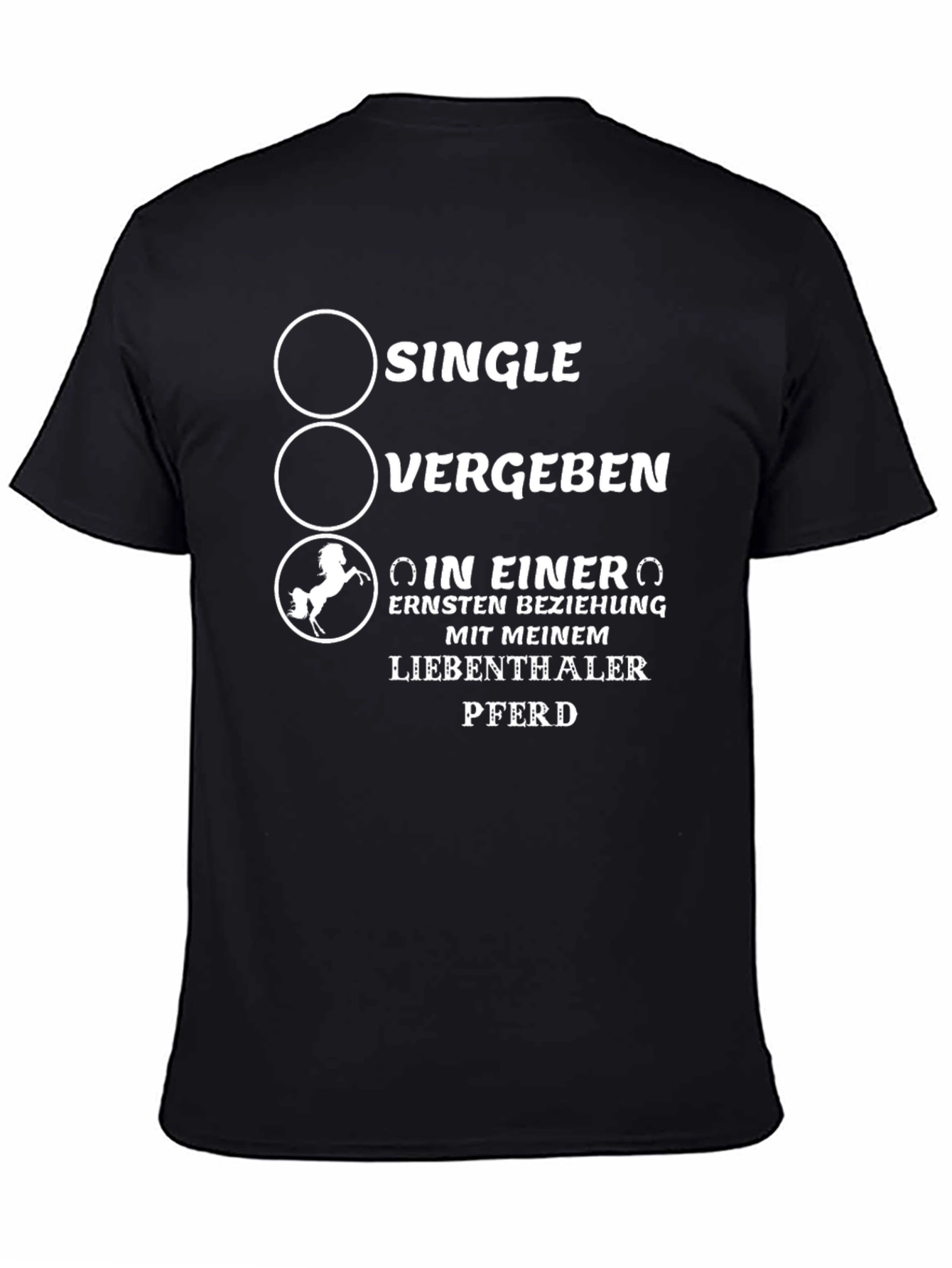 Single Vergeben Horse Lover T-Shirt