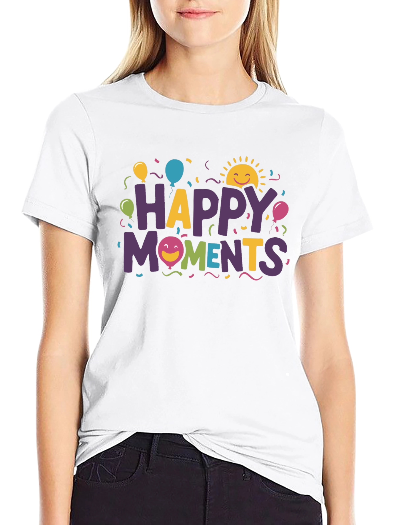Happy Moments Graphic T-Shirt