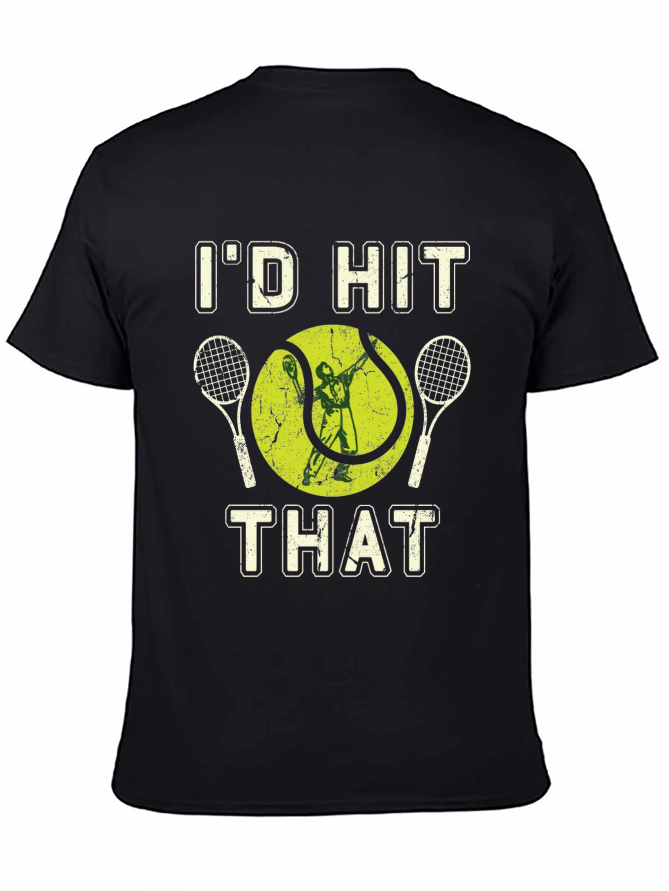 Id Hit That Tennis Graphic Tee