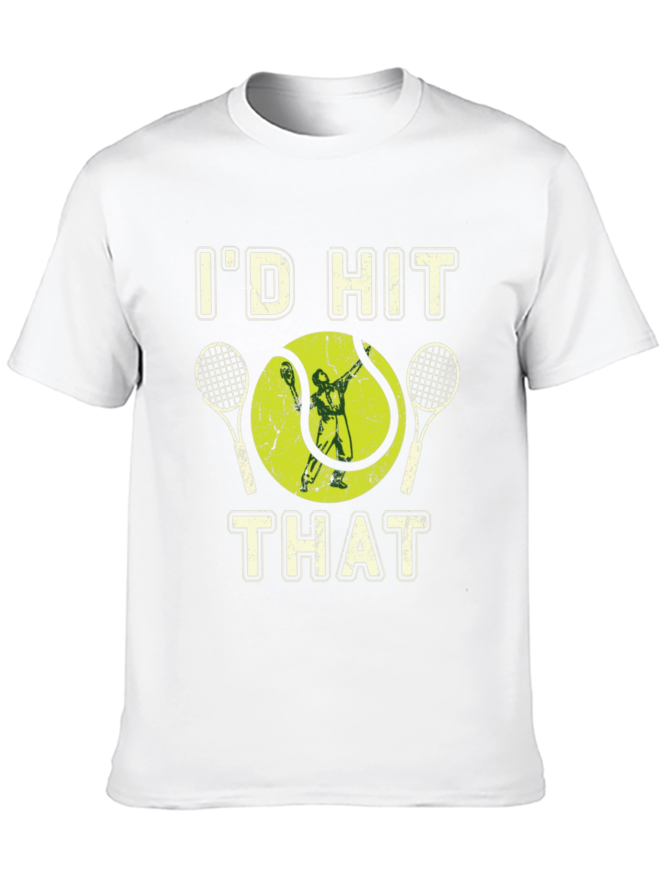 Id Hit That Tennis Graphic Tee
