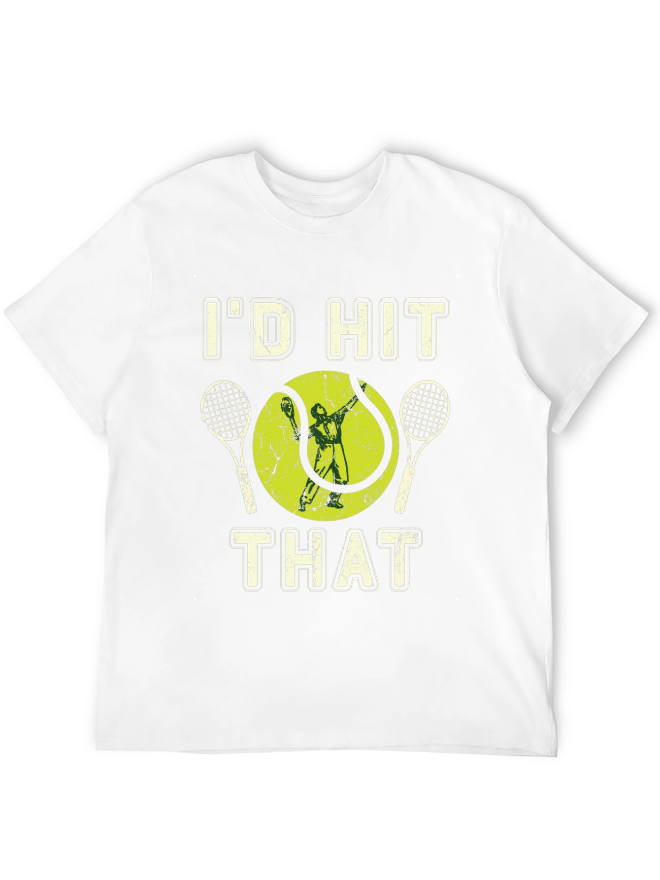 Id Hit That Tennis Graphic Tee