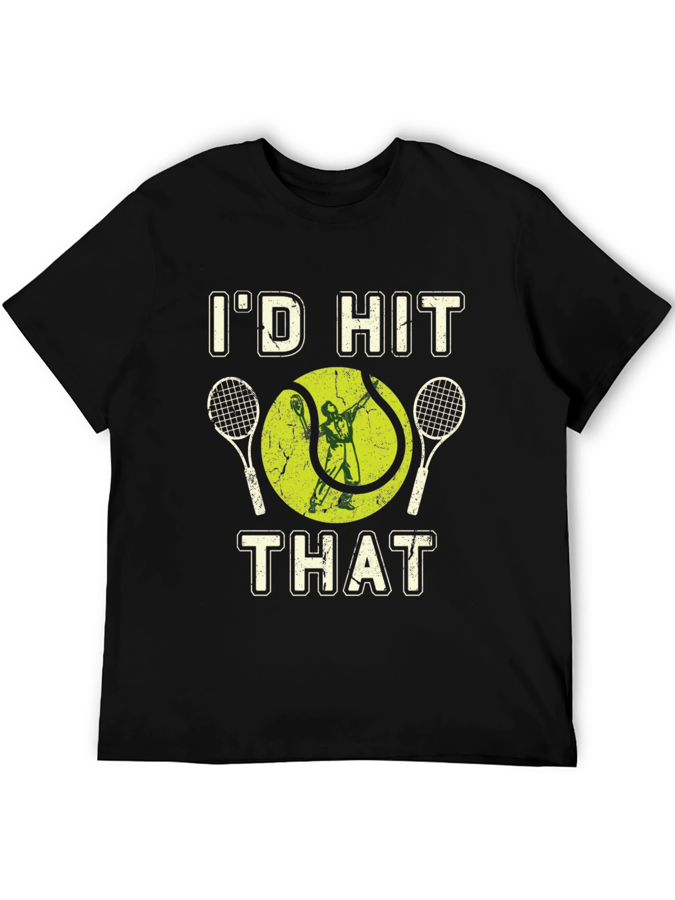Id Hit That Tennis Graphic Tee