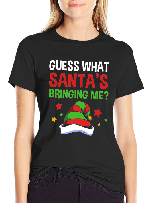 Funny Christmas T-Shirt - Santas Bringing Me?