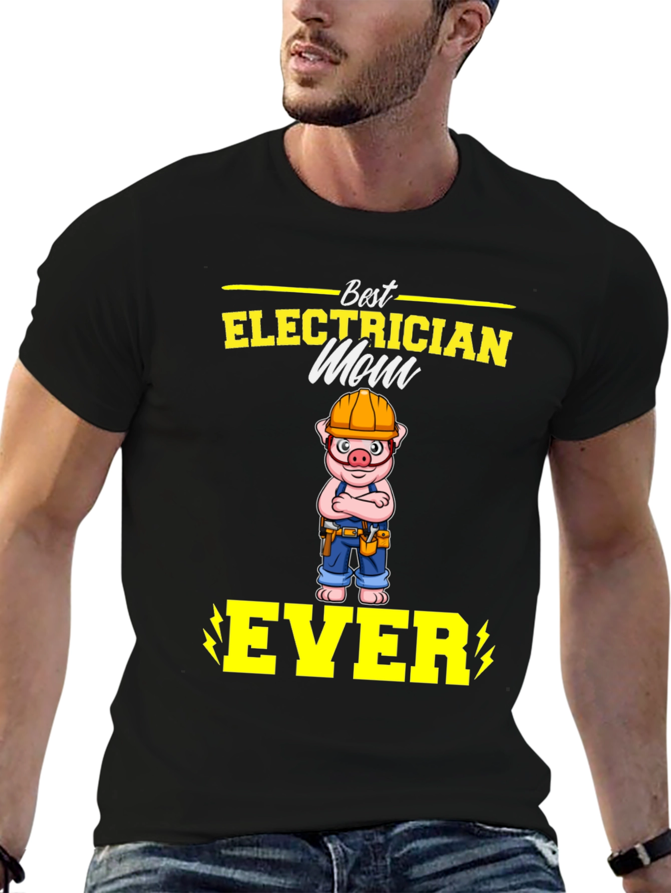Best Electrician Mom T-Shirt
