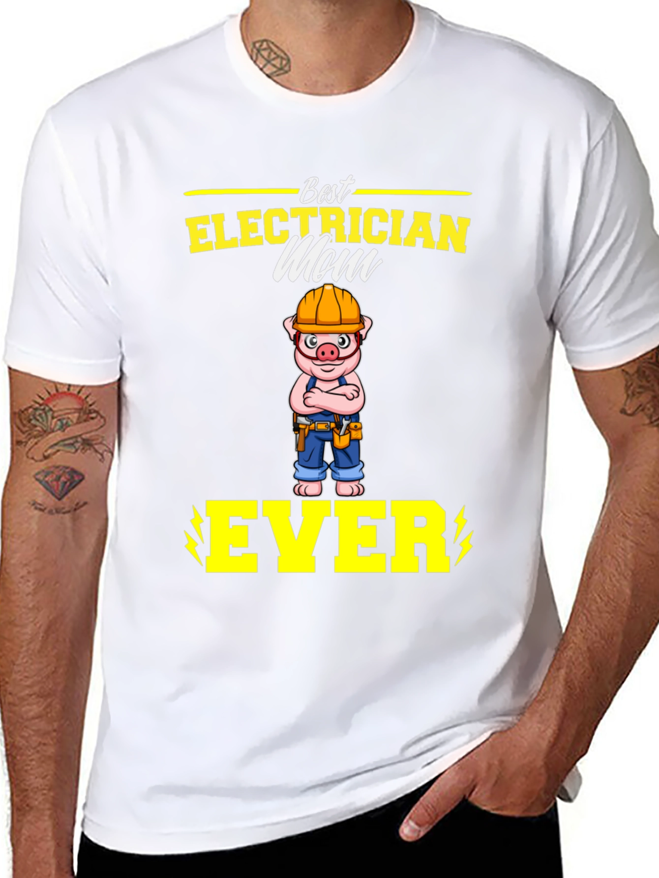Best Electrician Mom T-Shirt