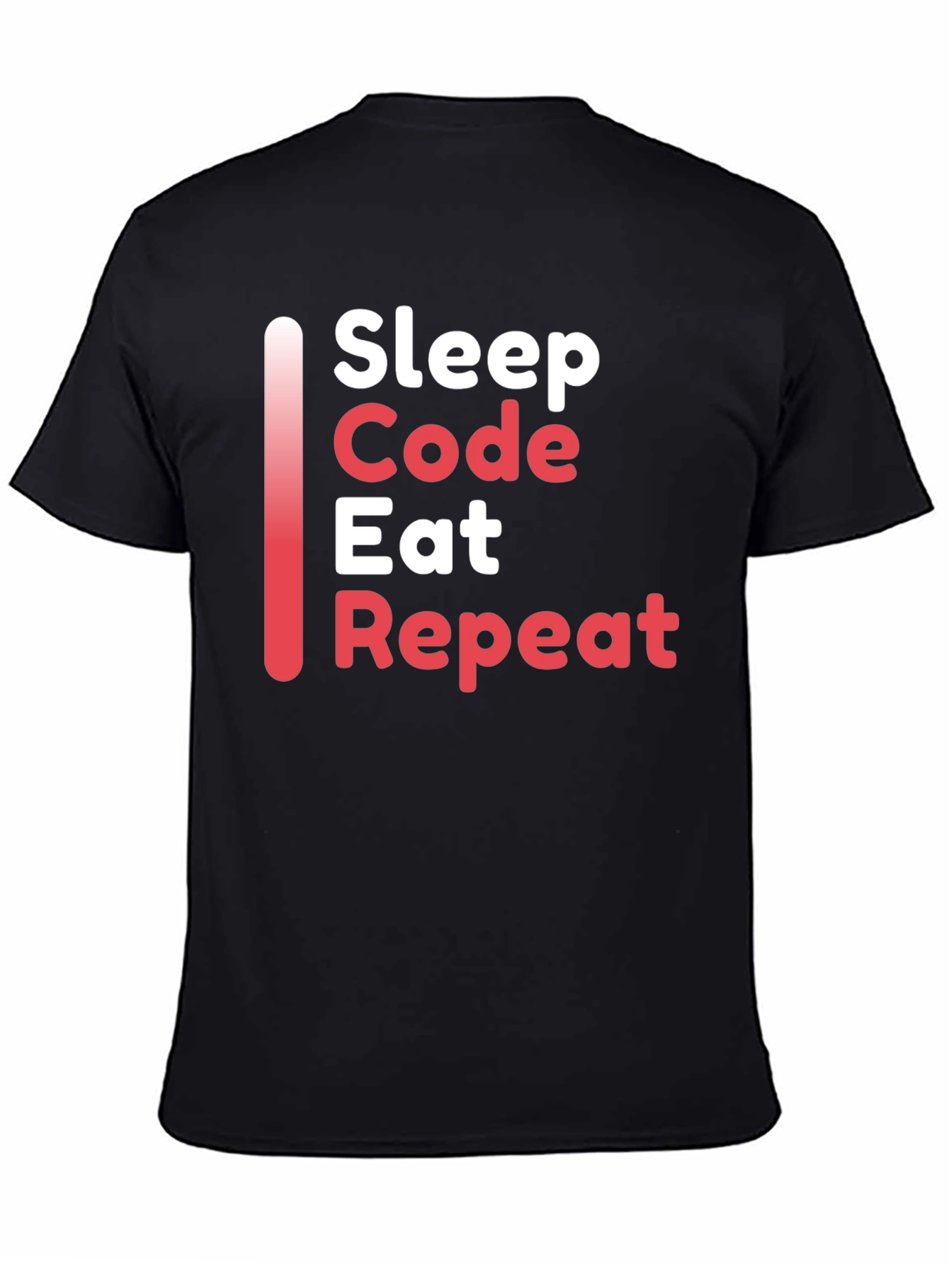 Sleep Code Eat Repeat T-Shirt - Programmer Gift