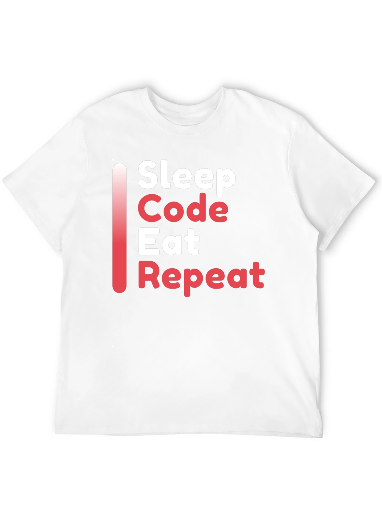 Sleep Code Eat Repeat T-Shirt - Programmer Gift
